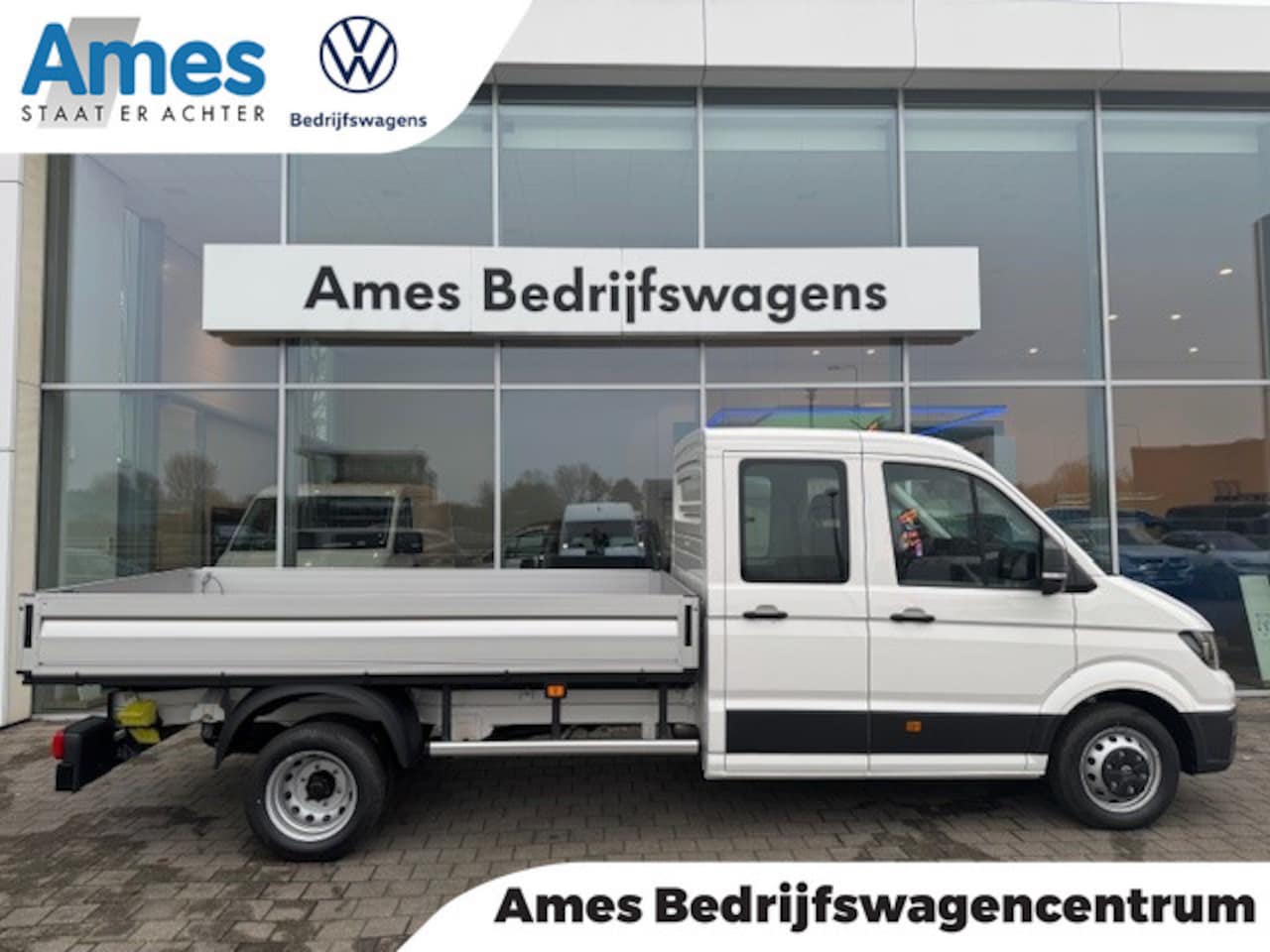 Volkswagen Crafter - 50 (3.5t teruggekeurd) 2.0 TDI L4 DC Trendline 164PK hand | PDC | tachograaf | 7 zitplaats - AutoWereld.nl