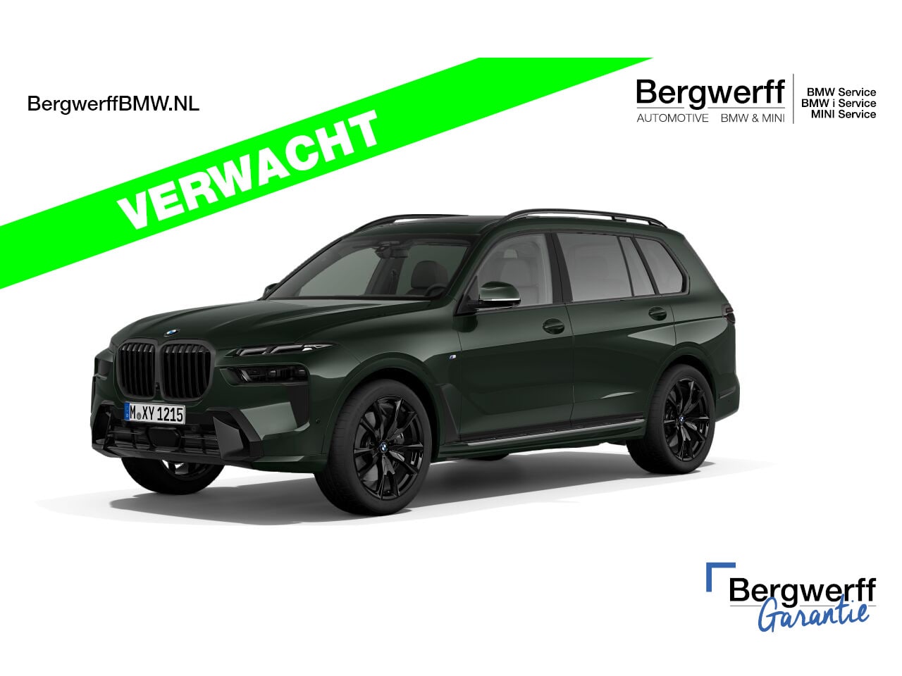 BMW X7 - xDrive40i M-Sport Pro - Individual "Malachitgrün" - Executive Drive Pro - Active Steering - AutoWereld.nl