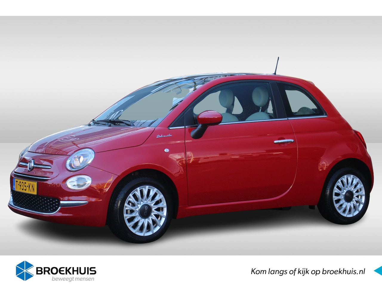 Fiat 500 - 1.0 Hybrid Dolcevita | Panoramadak | Cruise Controle | Airco | Apple Carplay & Android Aut - AutoWereld.nl