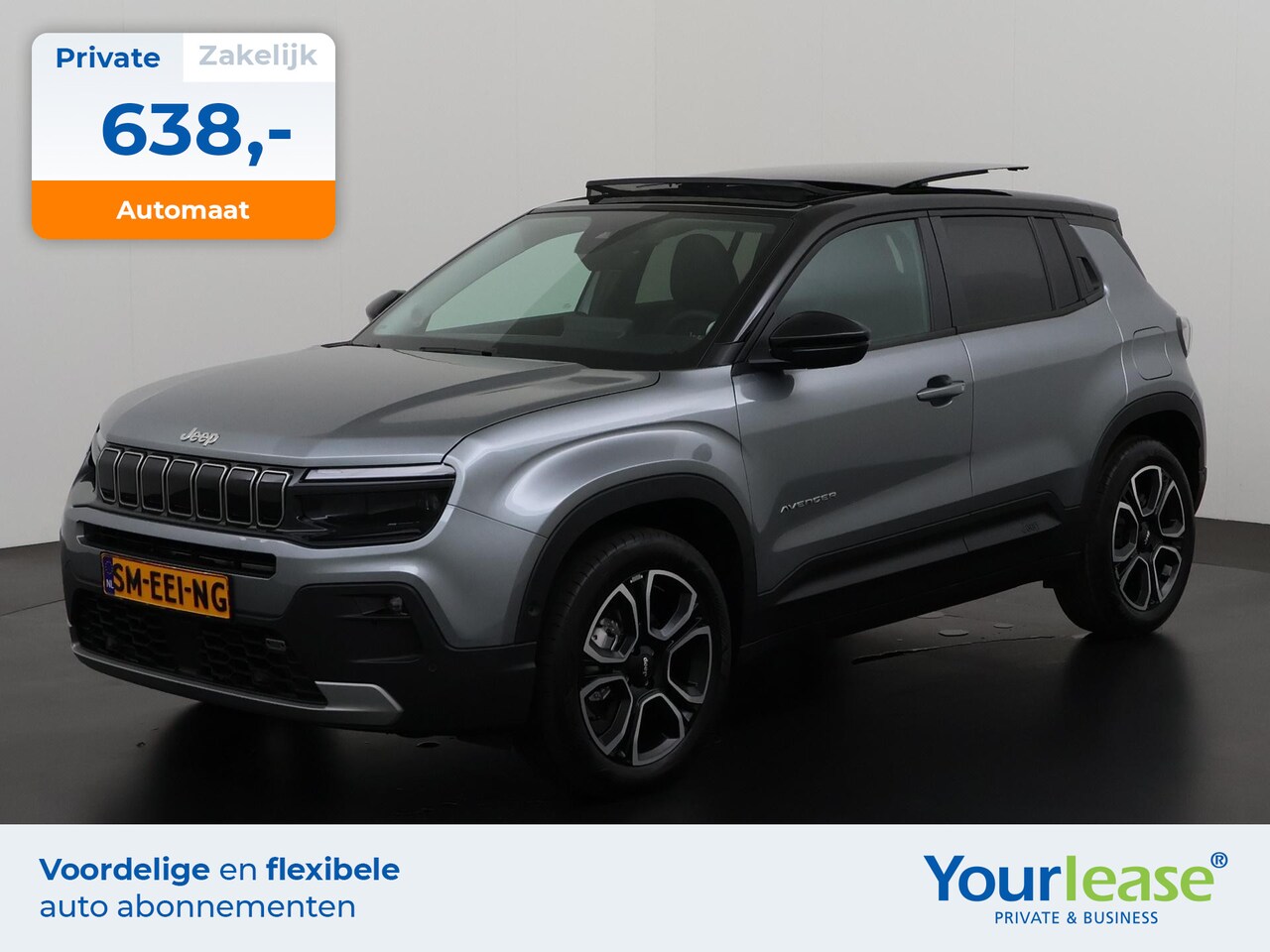 Jeep Avenger - 1.2 e-Hybrid Summit | All-in 638,- Private Lease | Zondag Open! - AutoWereld.nl