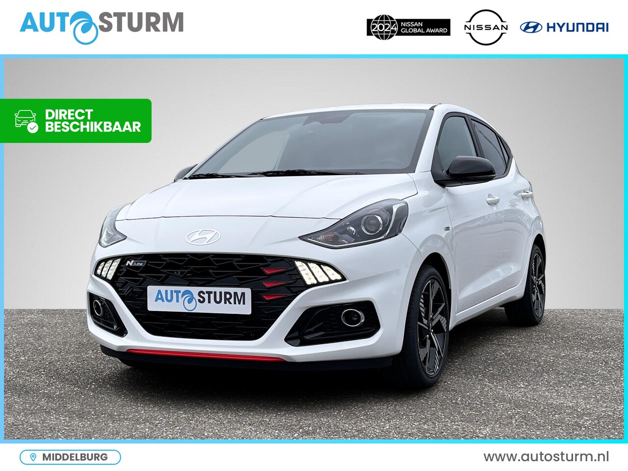 Hyundai i10 - 1.0 T-GDI N Line 5-zits 1.0 T-GDI N Line 5-zits - AutoWereld.nl