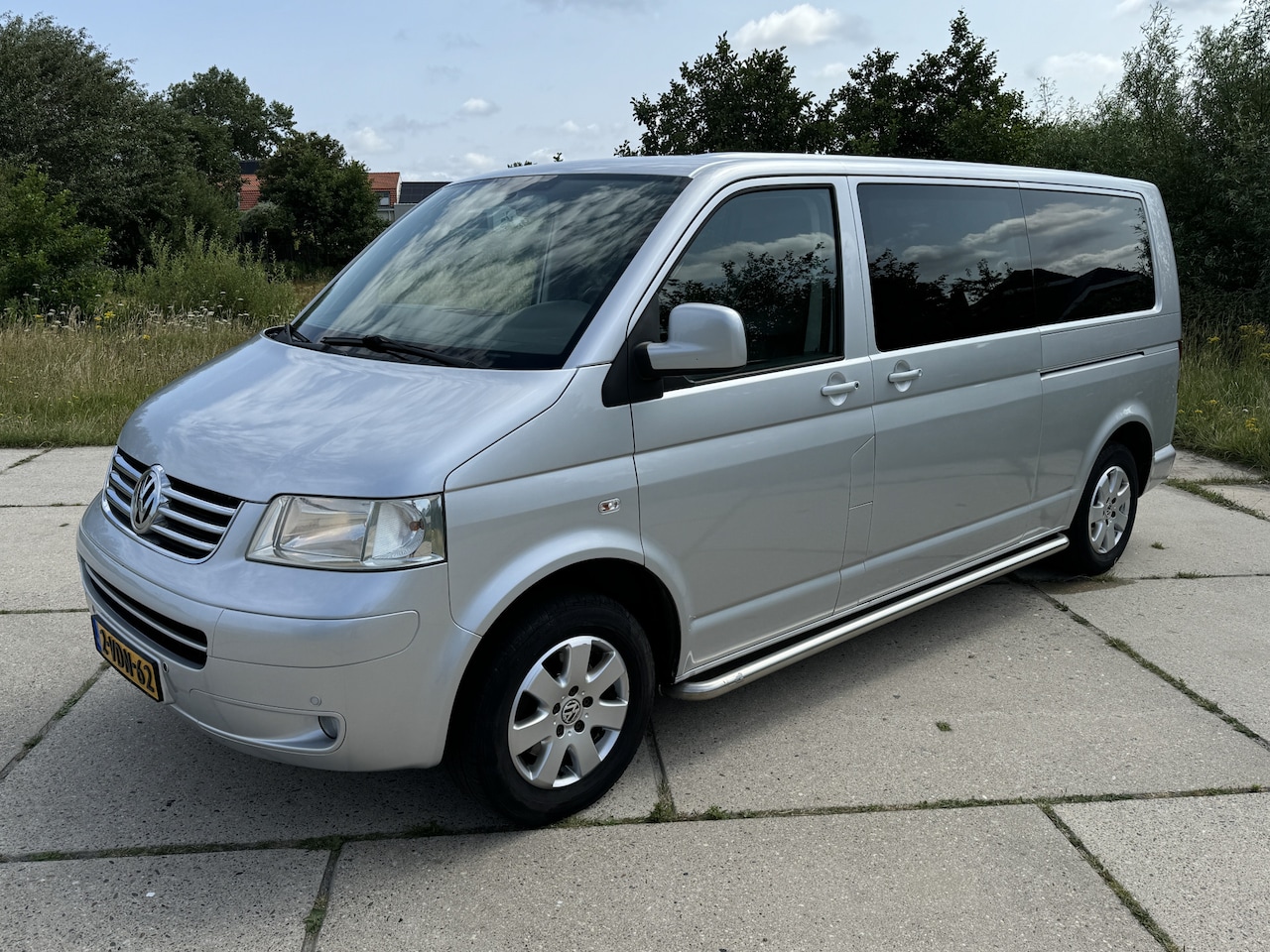 Volkswagen Transporter - T5 2.5TDI 130pk airco dub. cab. leer - AutoWereld.nl