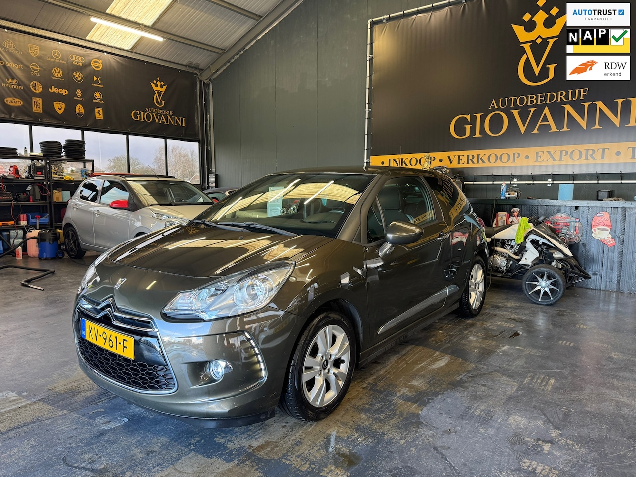 Citroën DS3 - 1.2 VTi Chic irulen is mogelijk - AutoWereld.nl