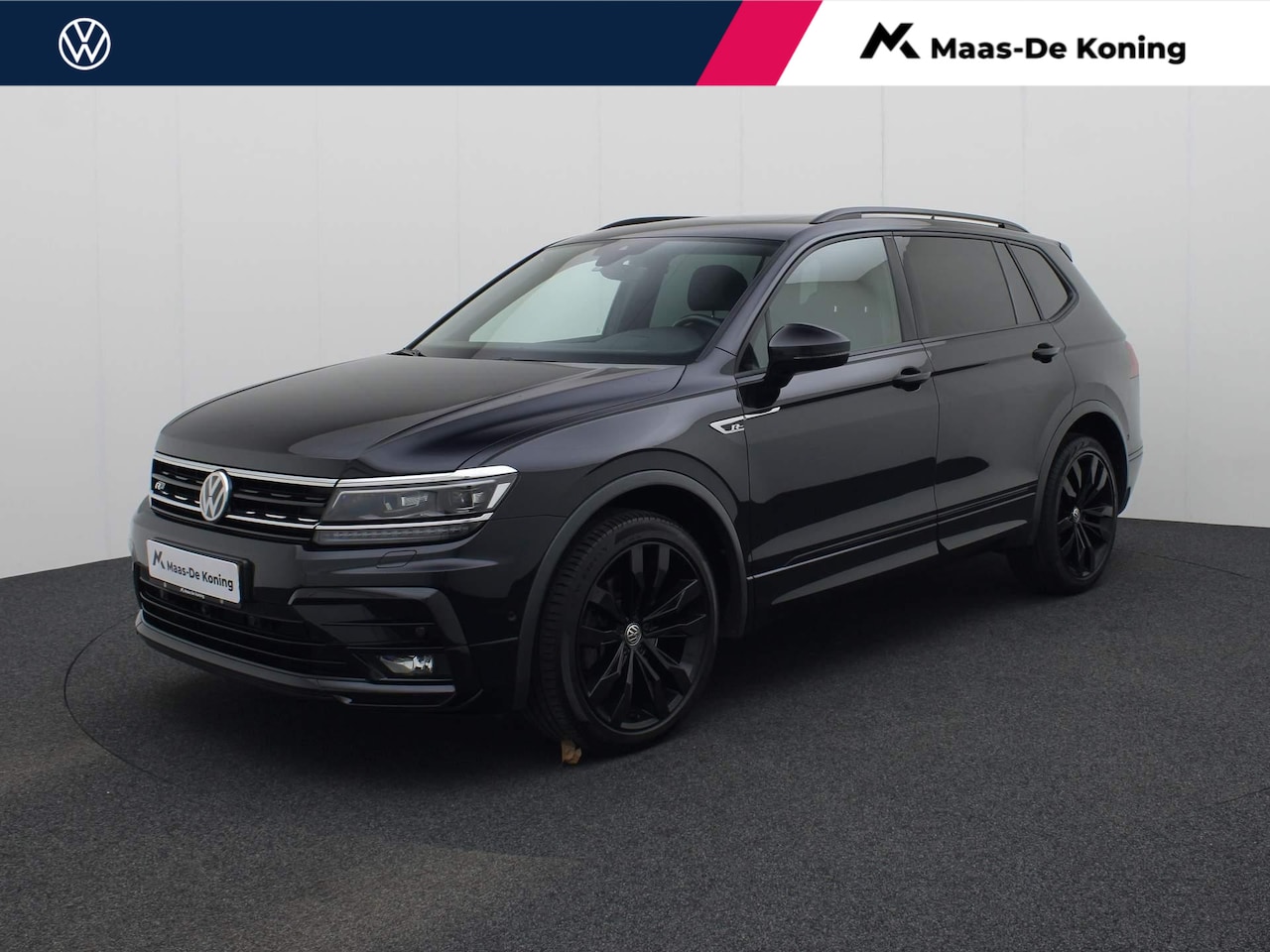 Volkswagen Tiguan Allspace - 2.0TSI/190PK 4MotionR Line Blackstyle 7p. · Panoramadak · Leder · Trekhaak - AutoWereld.nl