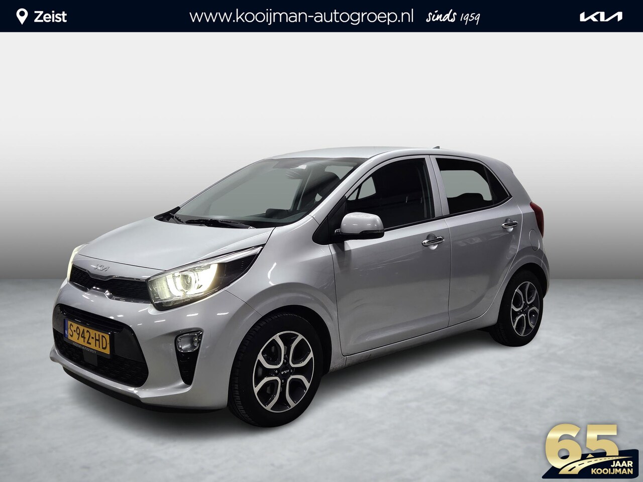 Kia Picanto - 1.0 DPi DynamicPlusLine | Cruise control | Full map navigatie | Parkeersensoren achter | A - AutoWereld.nl