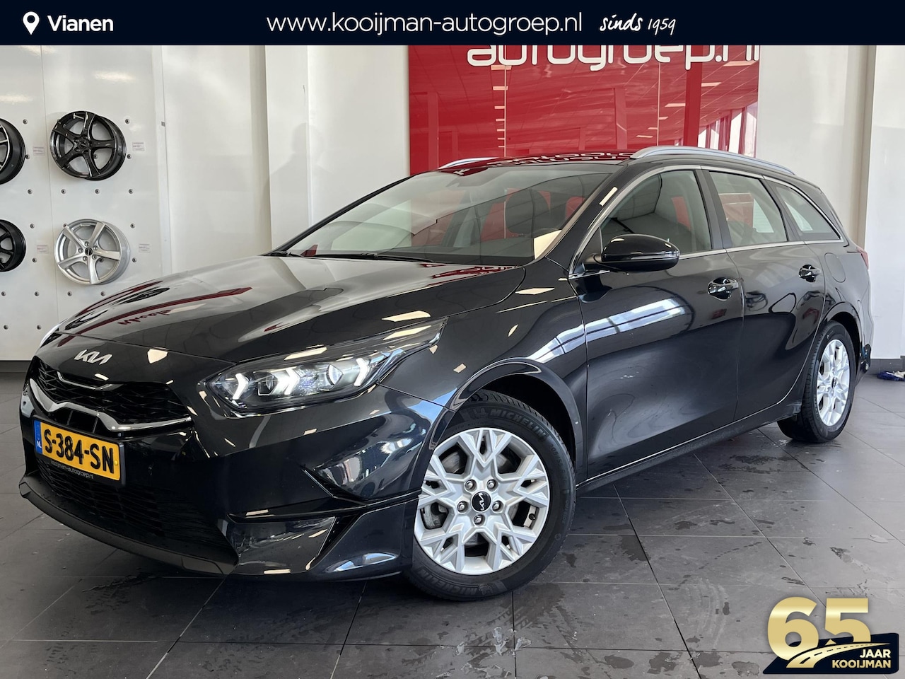 Kia Cee'd Sportswagon - Ceed 1.5 T-GDi DynamicLine Trekhaak,CruiseControl,Dab Radio 625 liter kofferbak, Navigatie - AutoWereld.nl