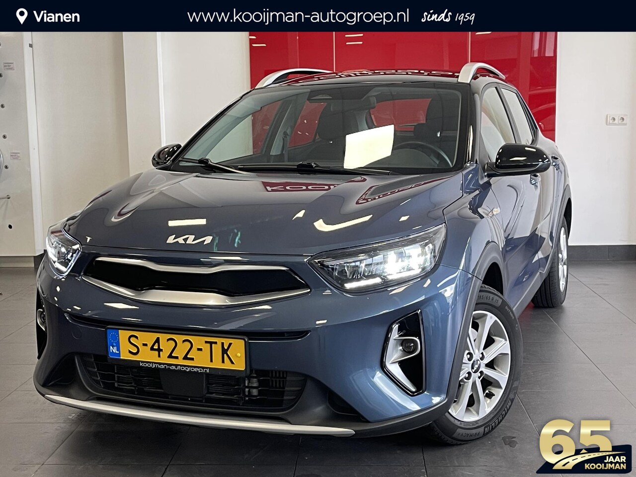 Kia Stonic - 1.0 T-GDi MHEV DynamicLine CruiseControl, Airco, Bluetooth, 6 versnellingen, LED verlichti - AutoWereld.nl