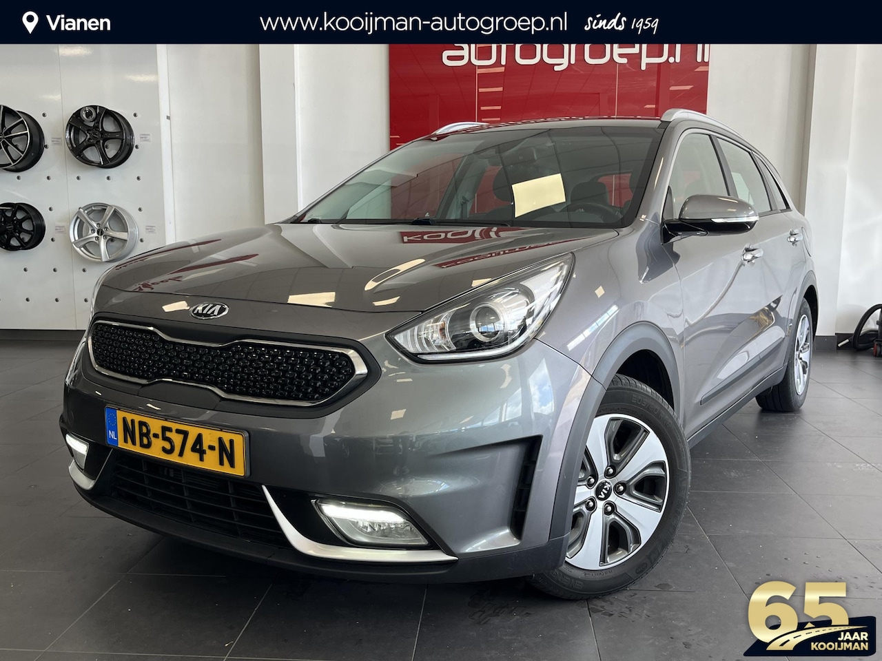 Kia Niro - 1.6 GDi Hybrid First Edition 1.6 GDi Hybrid First Edition - AutoWereld.nl