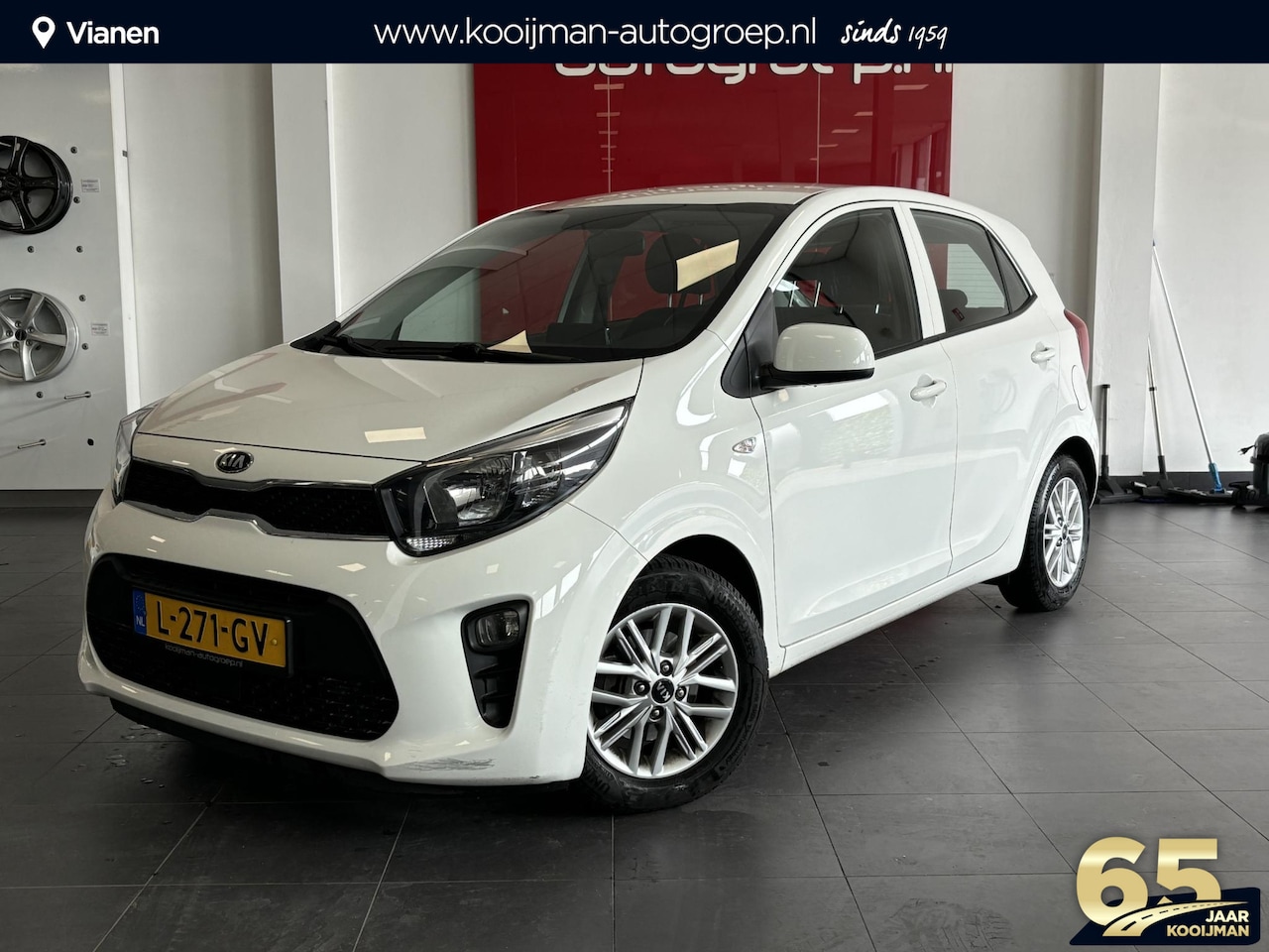 Kia Picanto - 1.0 DPi DynamicLine | Cruise control | Apple Carplay/Android Auto | Airco | Achteruitrij c - AutoWereld.nl