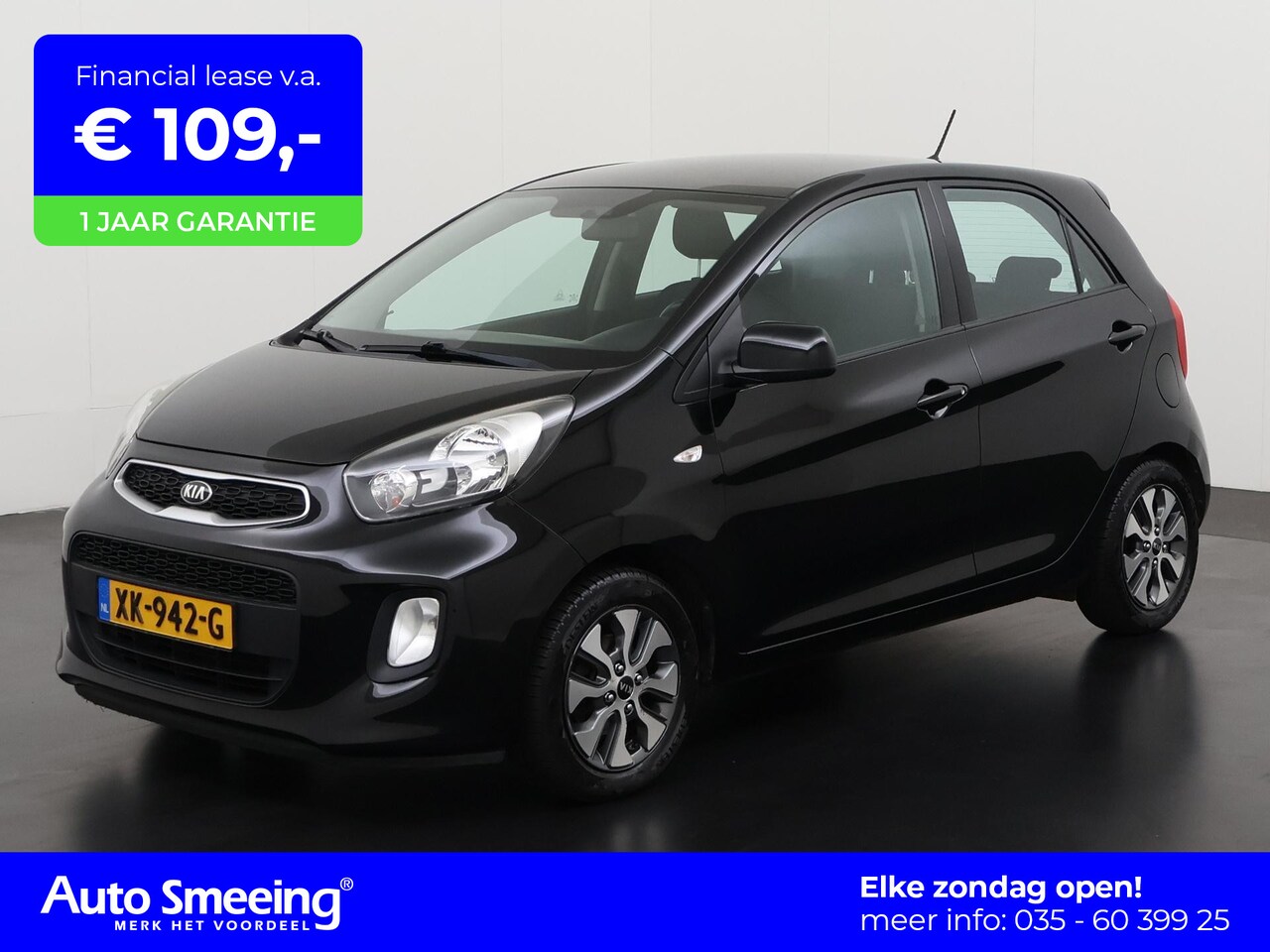 Kia Picanto - 1.0 CVVT ComfortLine | Airco | Bluetooth | Zondag Open! - AutoWereld.nl