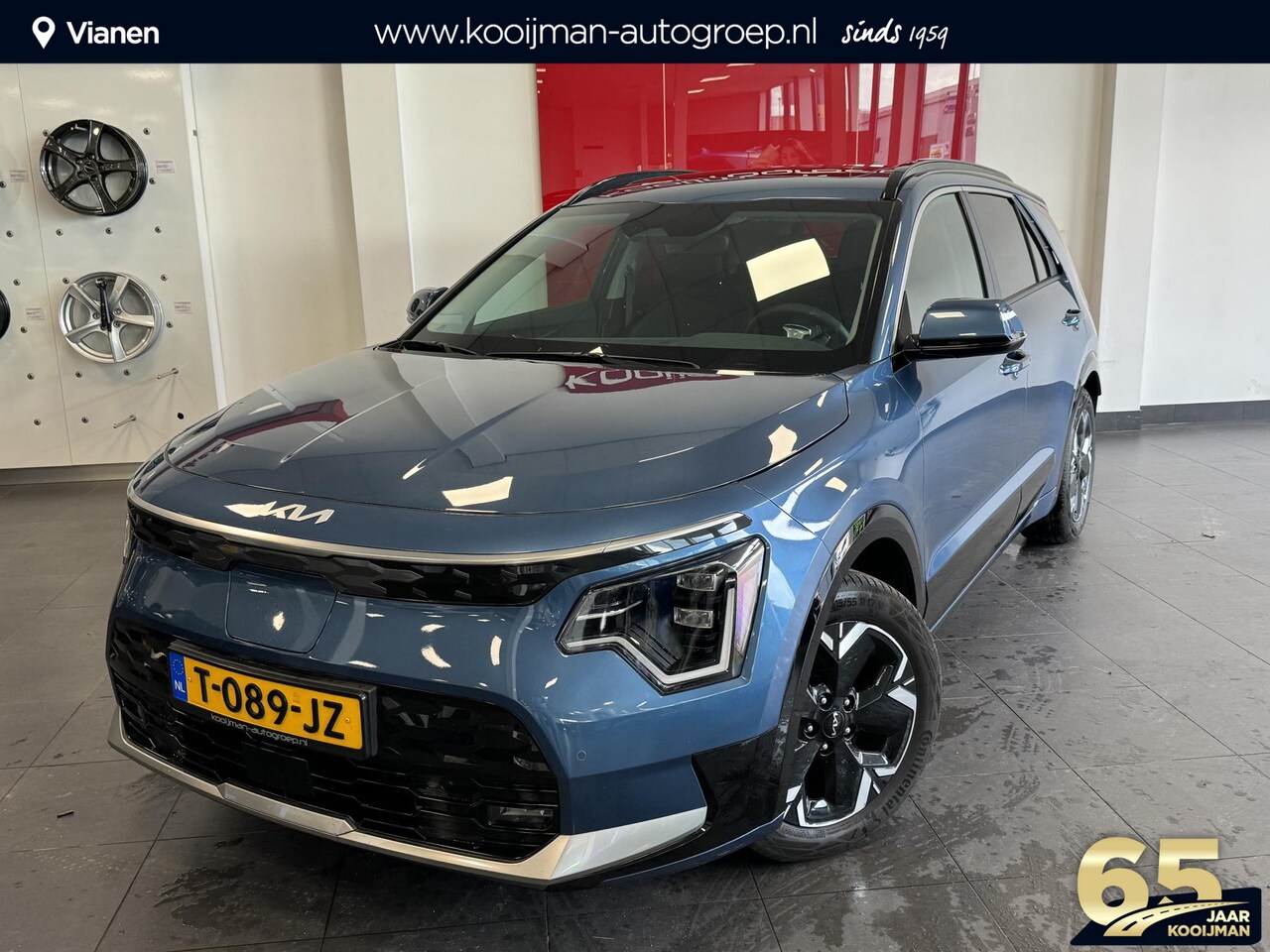 Kia Niro EV - DynamicPlusLine 64.8 kWh | Schuif-/kanteldak | Apple Carplay/Android Auto | Dodehoek detec - AutoWereld.nl