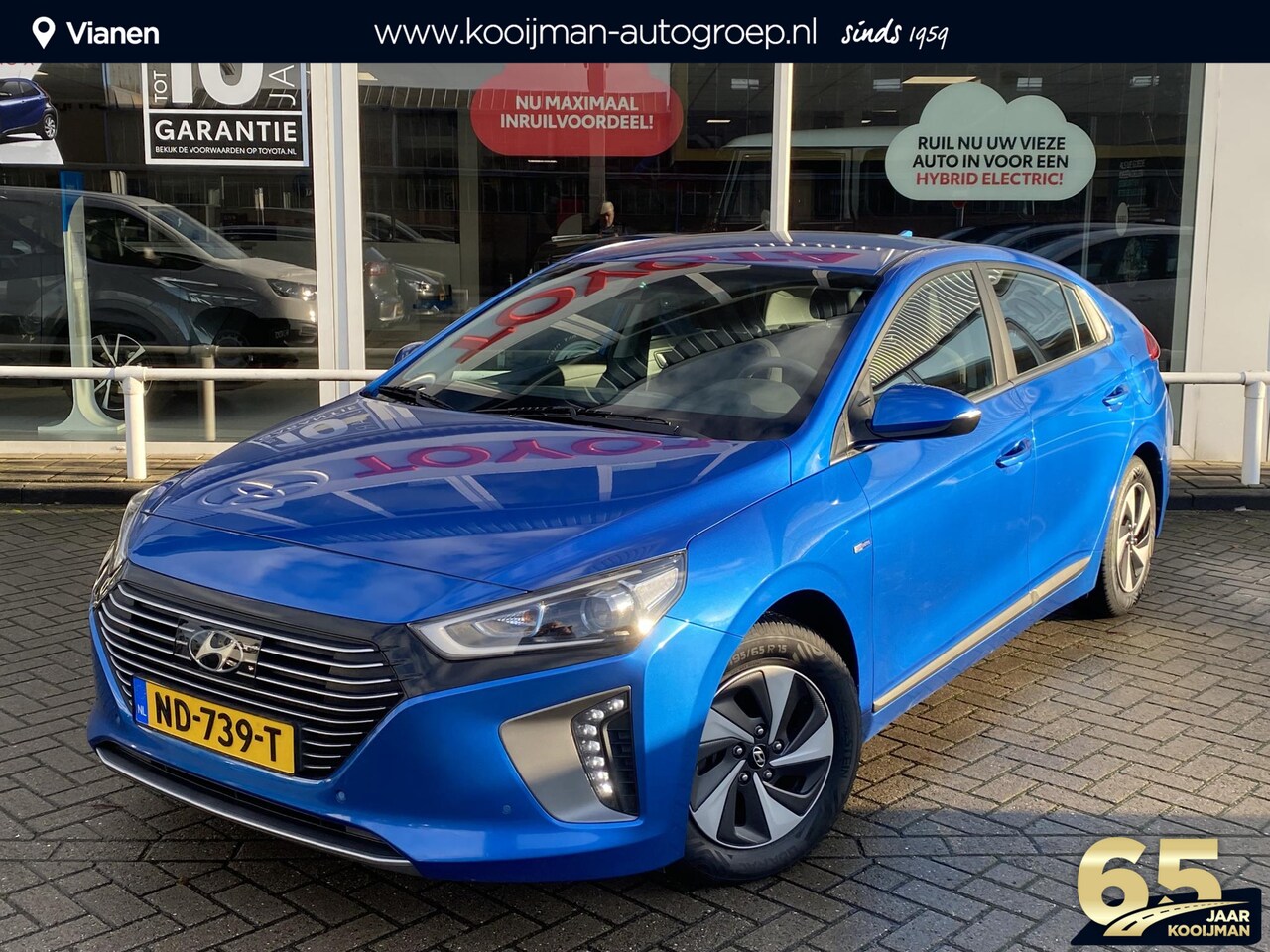 Hyundai IONIQ - 1.6 GDi Comfort | Hybrid Automaat | Full map navigatie | Achteruitrij camera | Adaptive cr - AutoWereld.nl