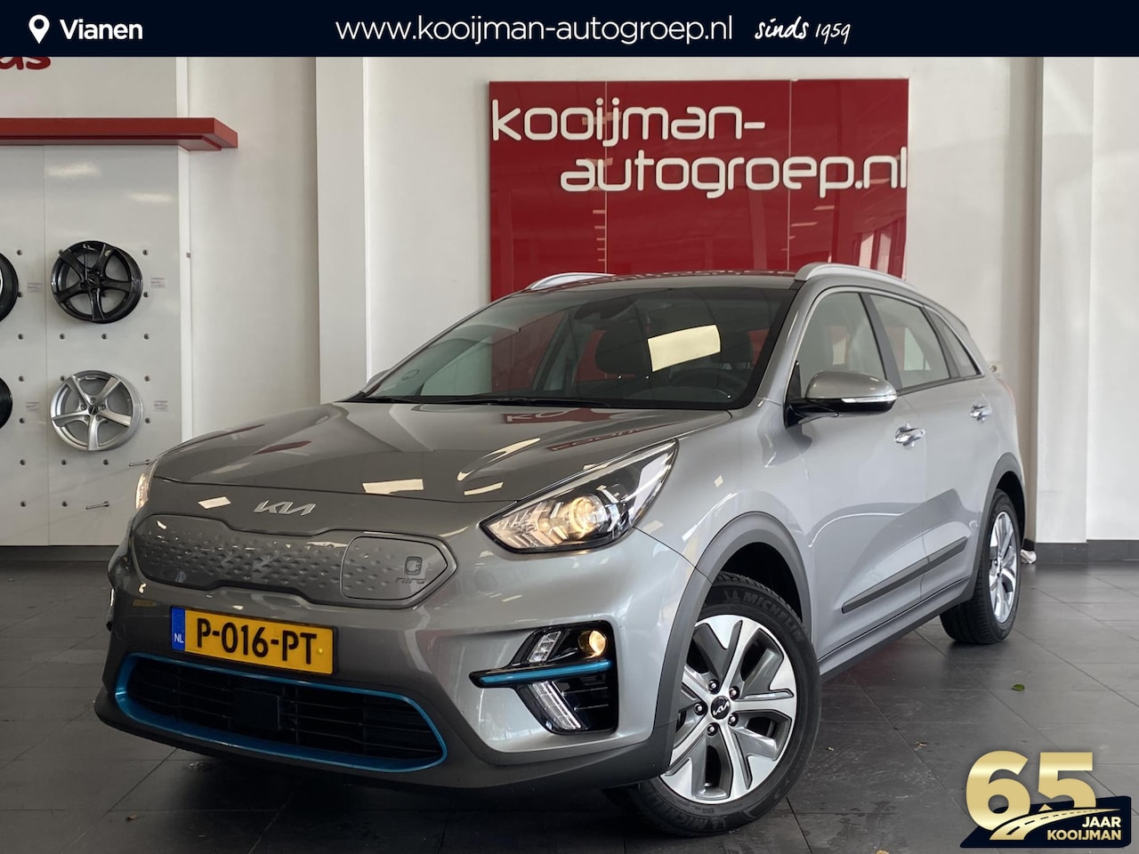 Kia e-Niro - DynamicLine 64 kWh | FABRIEKSGARANTIE T/M 05-2029 of 150.000km | Stoel/Stuurverwarming | K - AutoWereld.nl