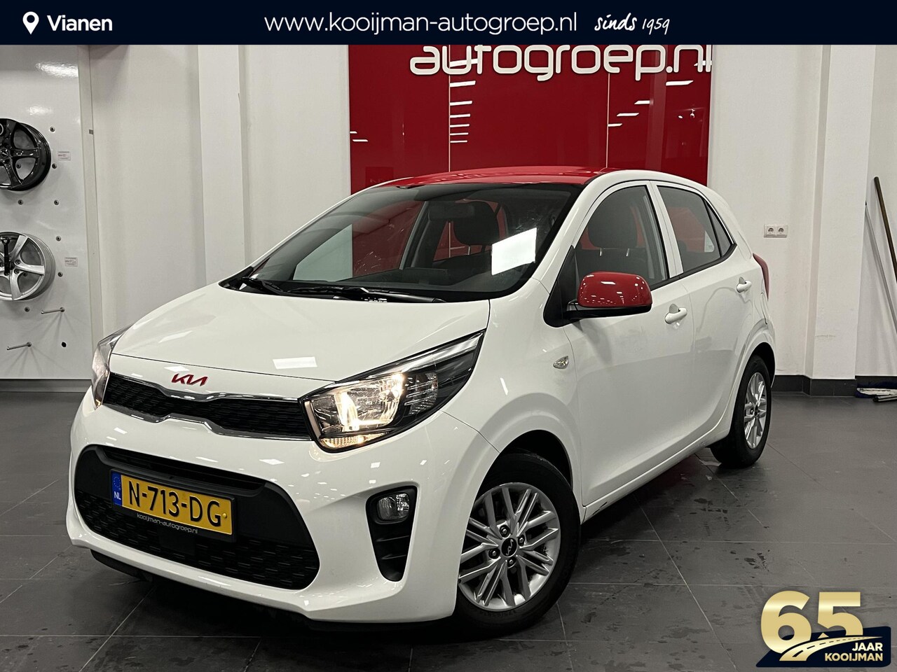 Kia Picanto - 1.0 DPi Red-Edition Bi-tone, Nederlandse auto, Nieuw geleverd! - AutoWereld.nl