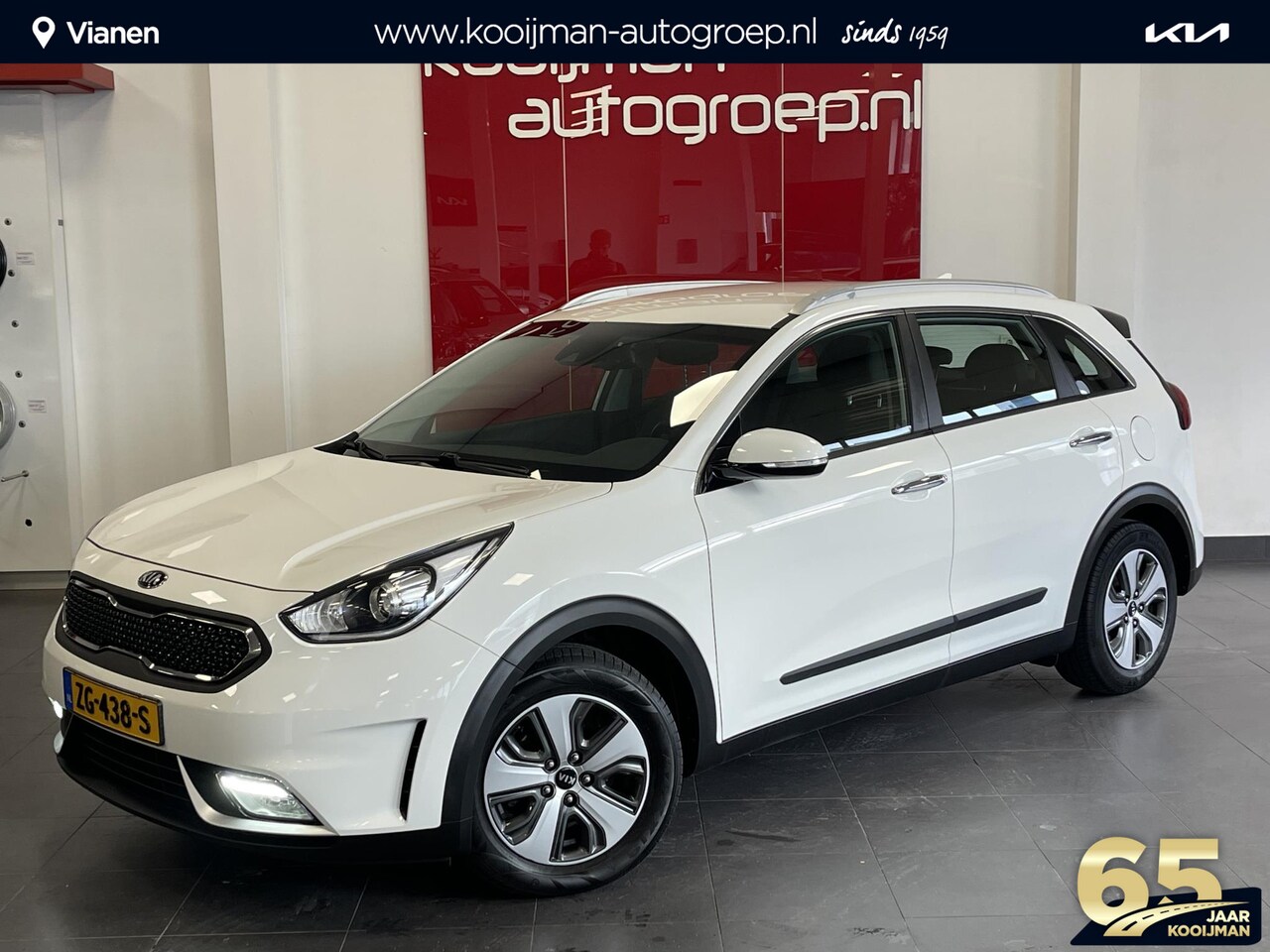 Kia Niro - 1.6 GDi Hybrid DynamicLine | Apple Carplay/Android Auto | Cruise control | Parkeersensoren - AutoWereld.nl