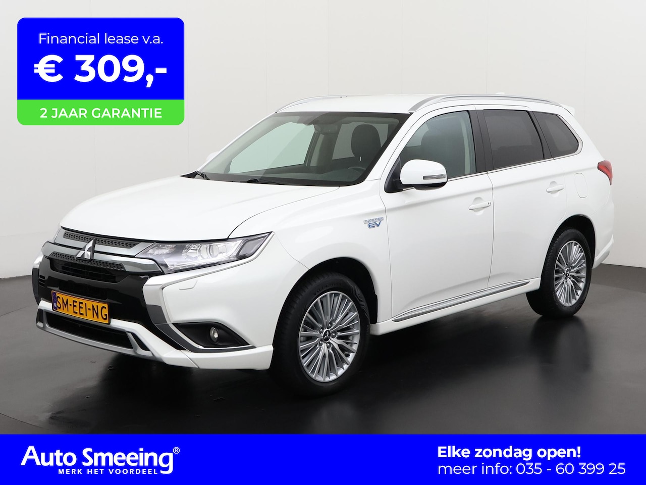 Mitsubishi Outlander - 2.4 PHEV Intense S | Leder/Alcantara | Camera | Elek stoelbediening | Zondag Open! - AutoWereld.nl