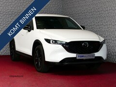 Mazda CX-5 - 2.0 E SkyActiv MHEV 165 HOMURA BLACKLINE PACK LEER/ALCANTARA ELEK.KLEP ADAP.CRUISE 19''LMV