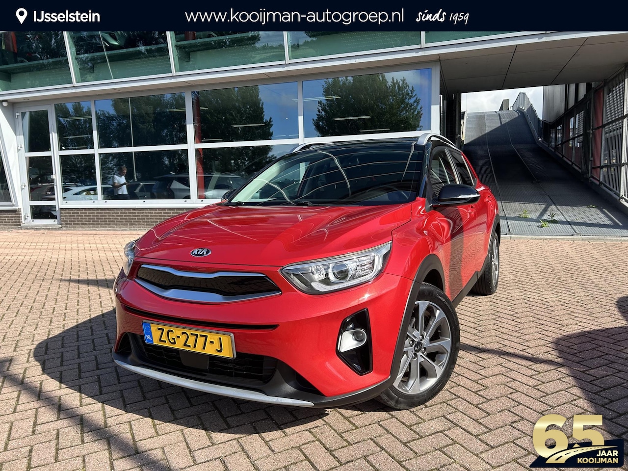 Kia Stonic - 1.0 T-GDi DynamicPlusLine | 1E EIGENAAR | DEALERONDERHOUDEN | Two-Tone uitvoering zwart da - AutoWereld.nl