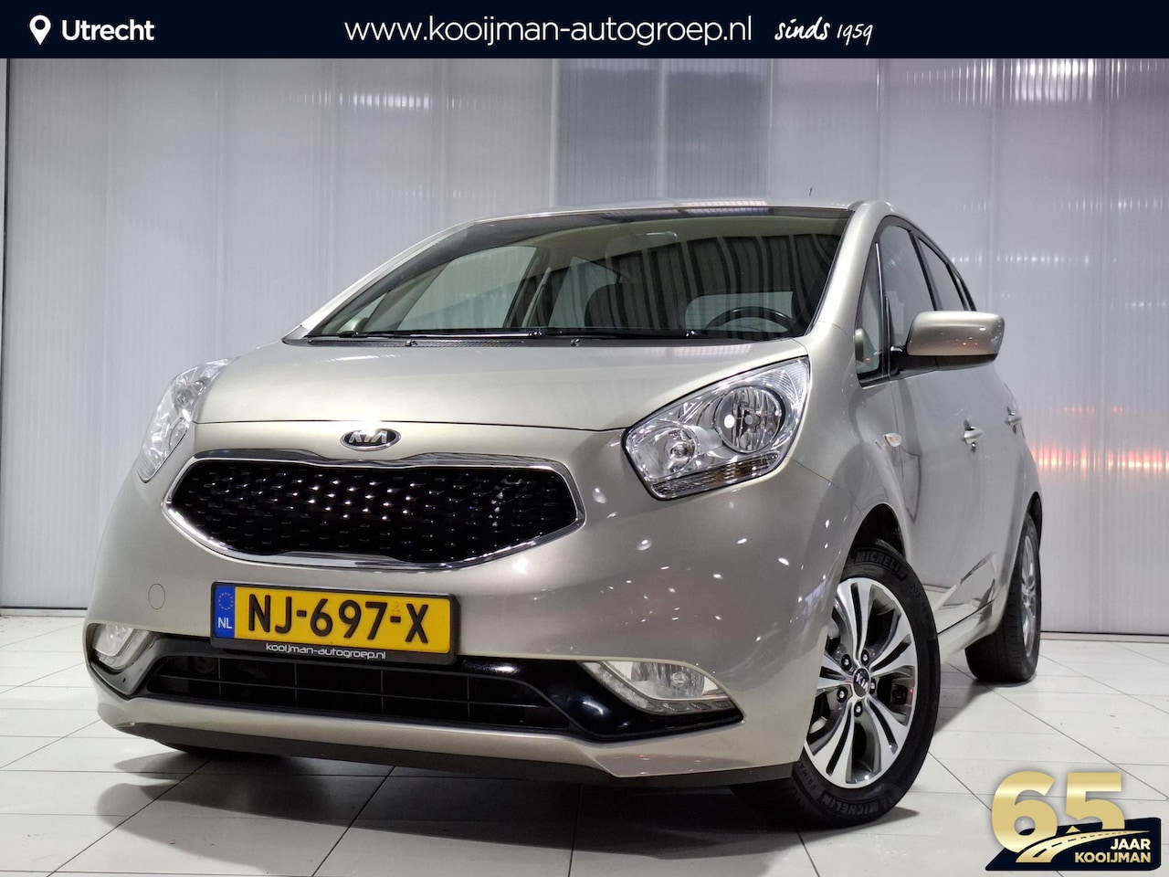 Kia Venga - 1.4 CVVT DynamicPLusLine Super compleet ! Navigatie ! - AutoWereld.nl