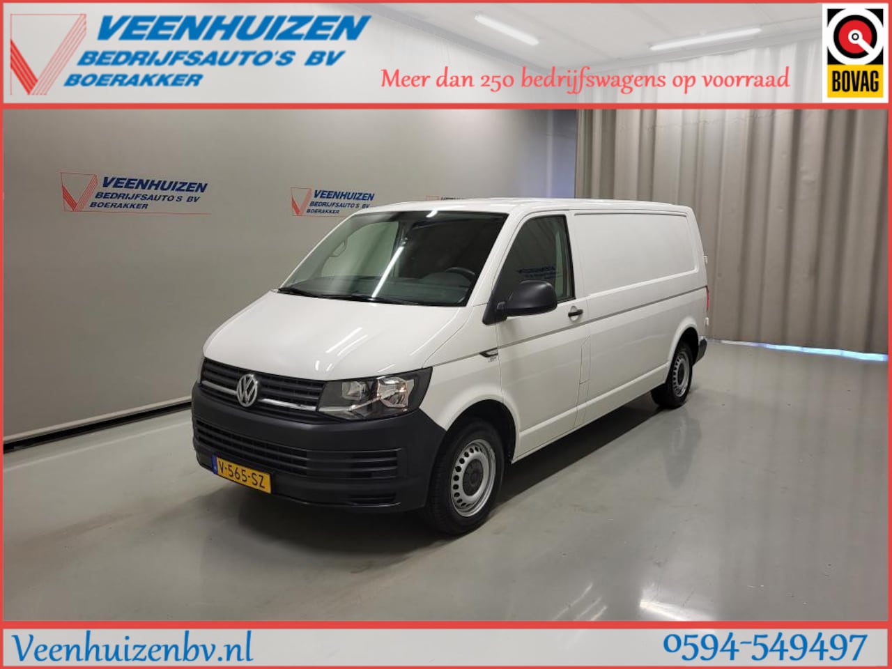 Volkswagen Transporter - 2.0TDI 150pk L2/H1 Euro 6! - AutoWereld.nl