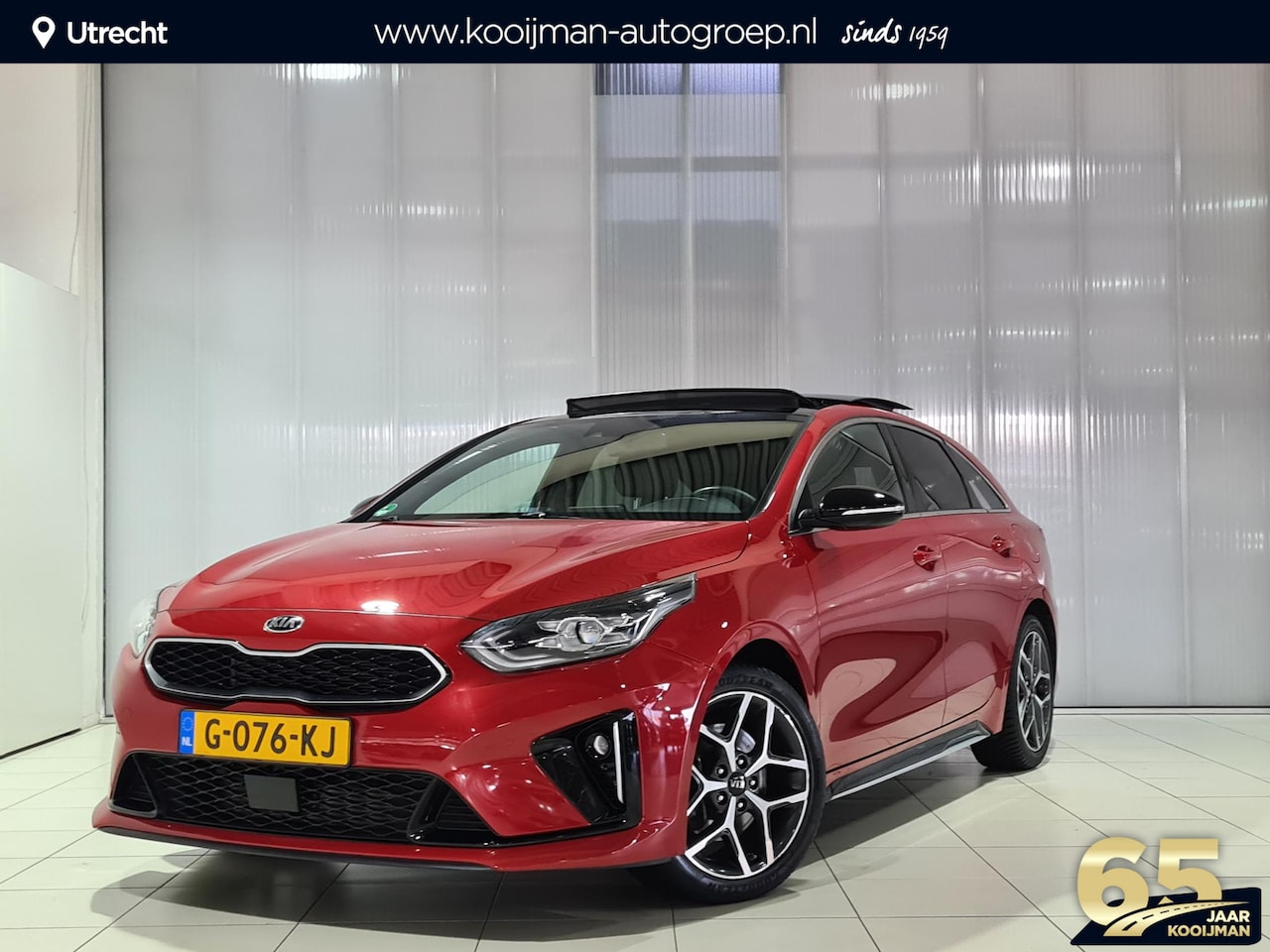 Kia Pro cee'd - 1.4 T-GDI GT-PlusLine vol met luxe opties | Elektr. Glazen Panorama-schuif dak | Apple Car - AutoWereld.nl