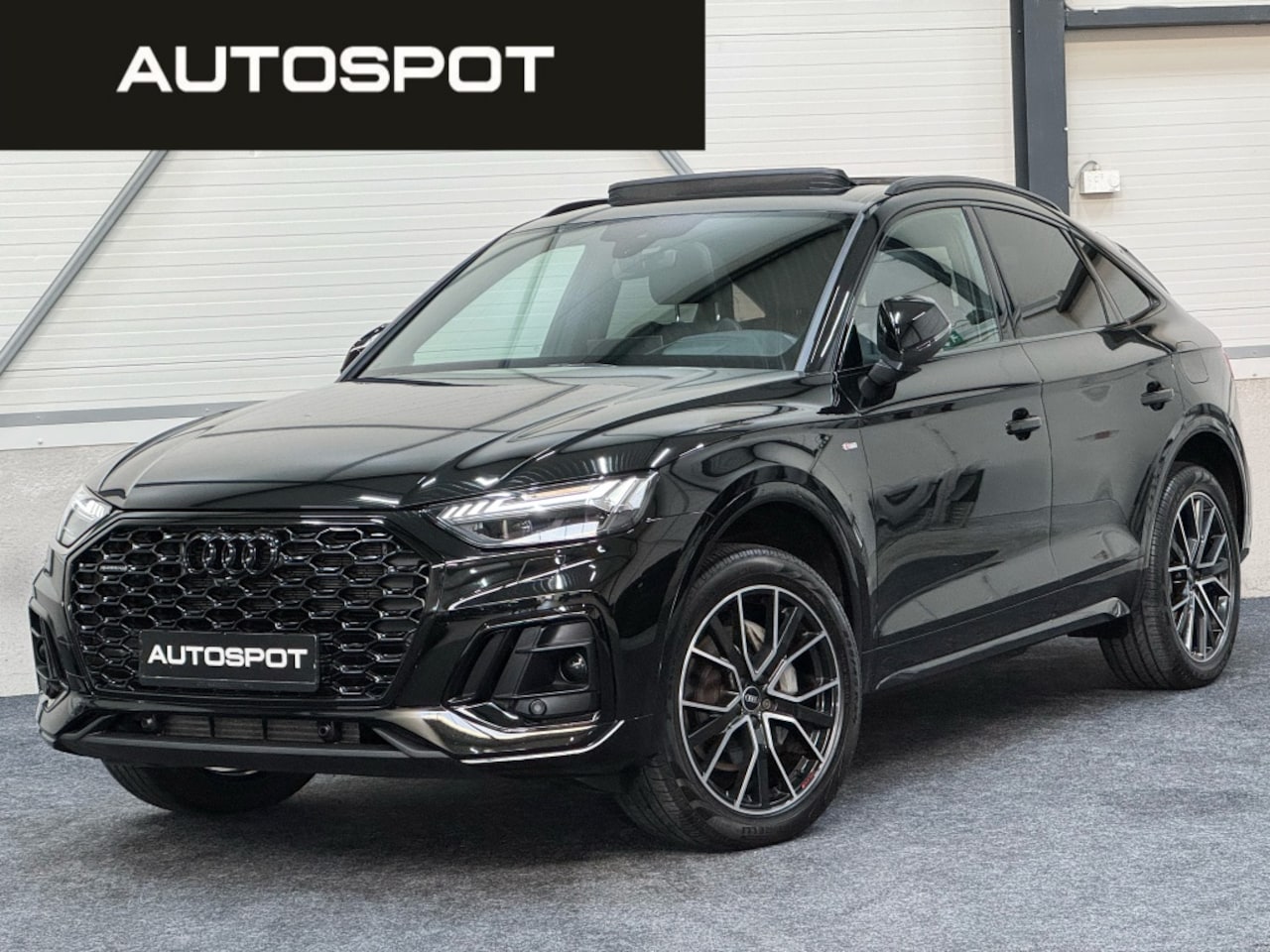 Audi Q5 Sportback - 55 TFSI e S-Line Black Ed. Pano HUD Trekhaak - AutoWereld.nl