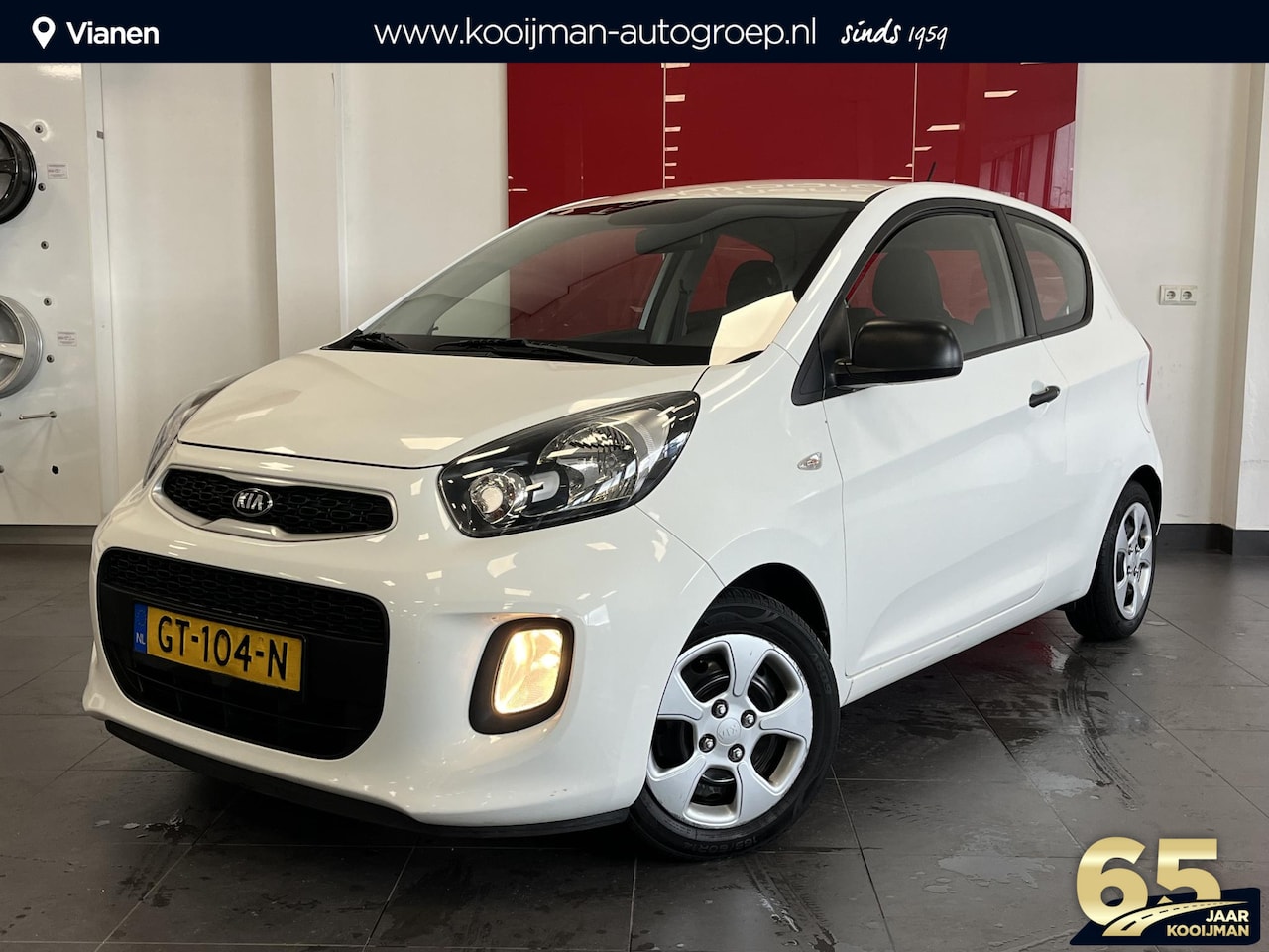 Kia Picanto - 1.0 CVVT EconomyLine | Centrale deurvergrendeling | Start/Stop systeem | Stoffen bekleding - AutoWereld.nl