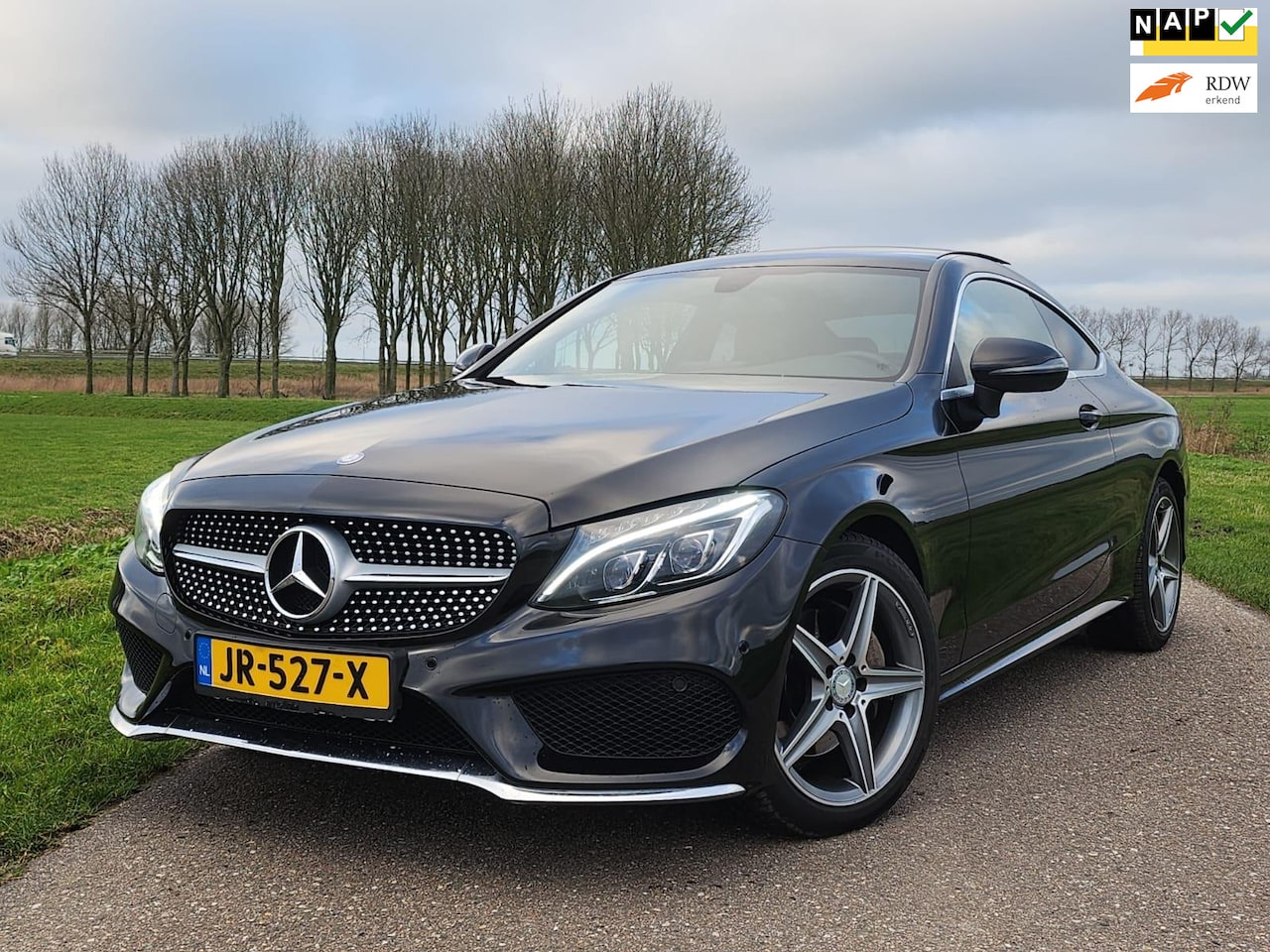 Mercedes-Benz C-klasse Coupé - 200 AMG-line | PANO | AUTOMAAT | - AutoWereld.nl