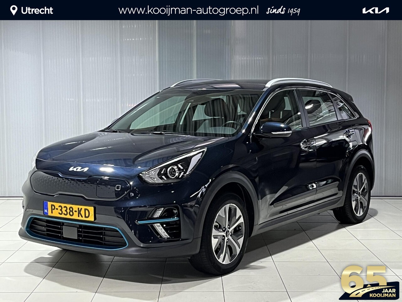 Kia e-Niro - DynamicLine 64 kWh FABRIEKSGARANTIE T/M 04-2029 of 150.000km, Subsidie mogelijk | Keyless - AutoWereld.nl