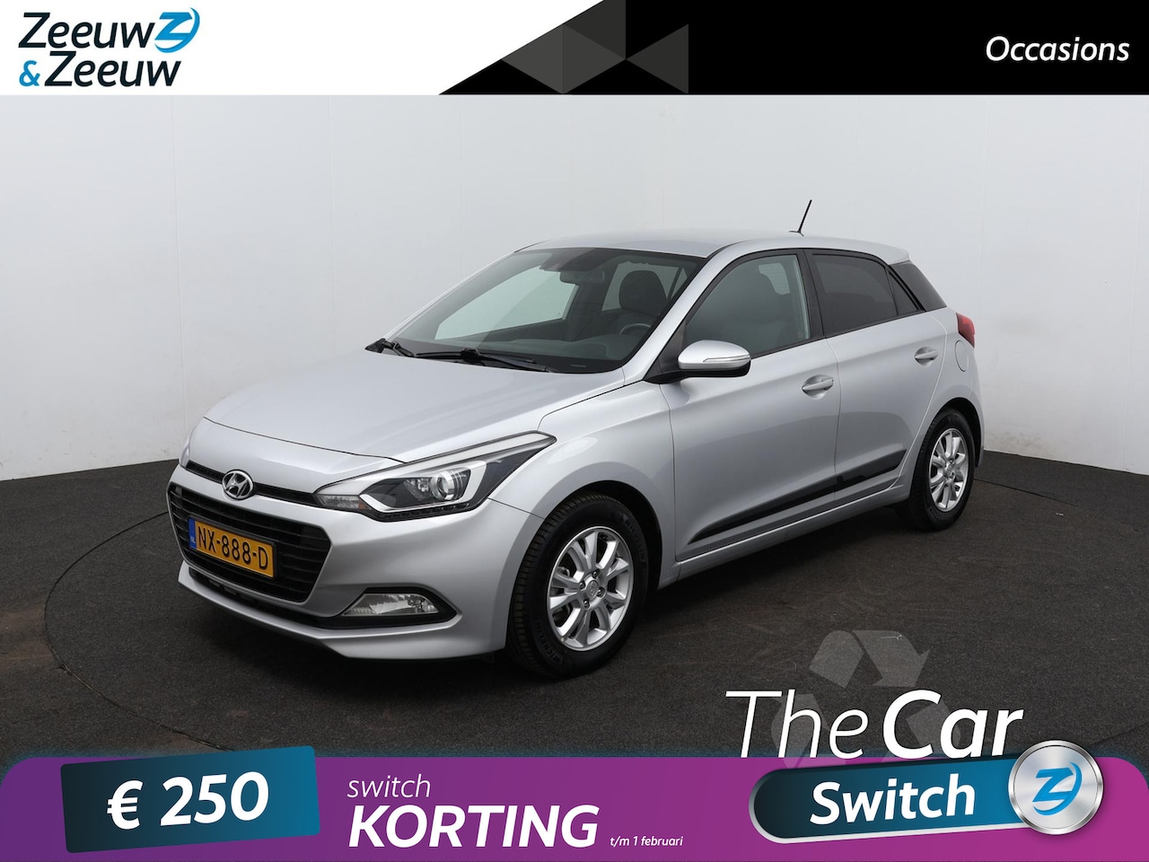 Hyundai i20 - 1.0 T-GDI Go! 2016 | Navi | Camera | Airco - AutoWereld.nl