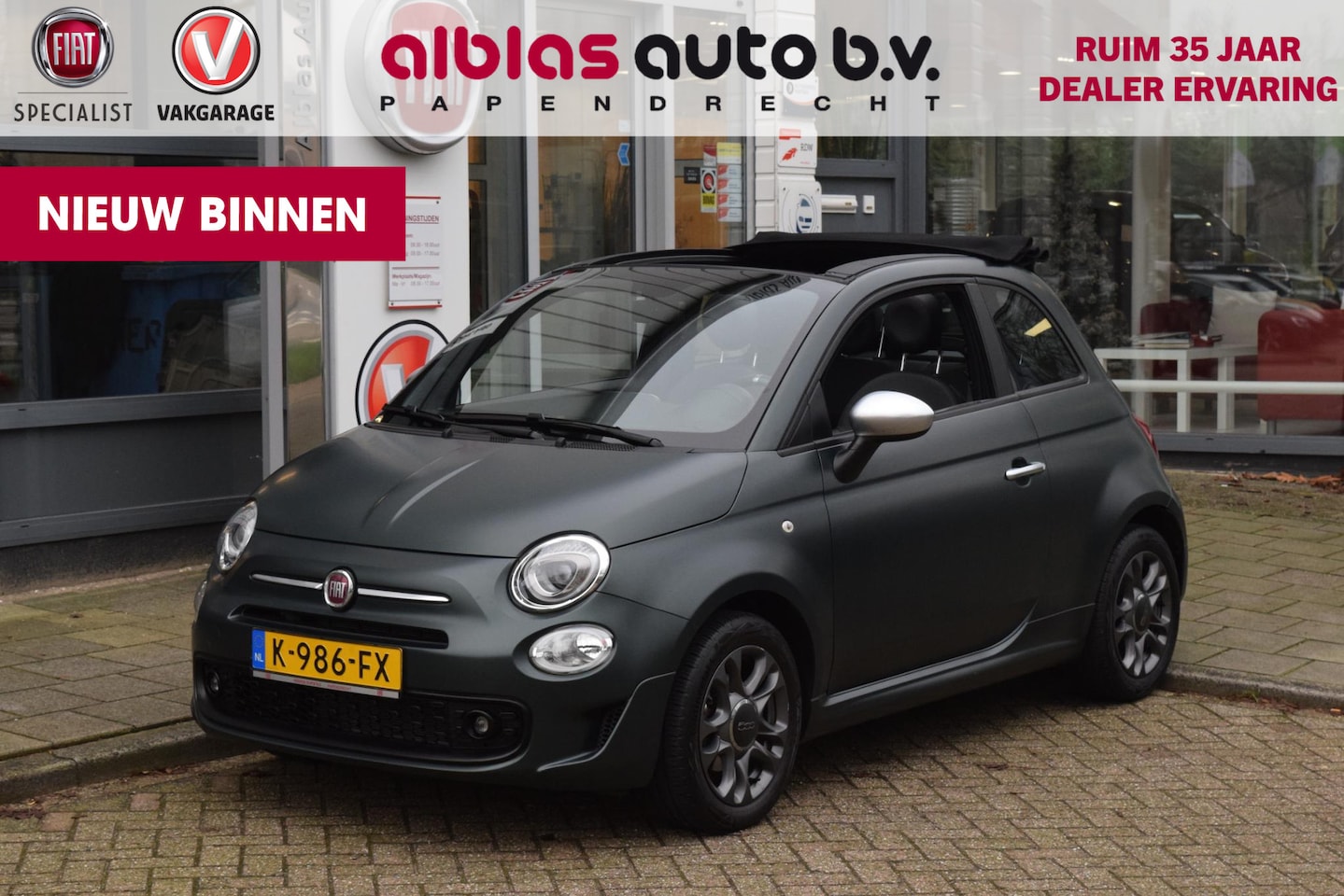 Fiat 500 C - 1.0 Hybrid Rockstar 1.0 Hybrid Rockstar - AutoWereld.nl