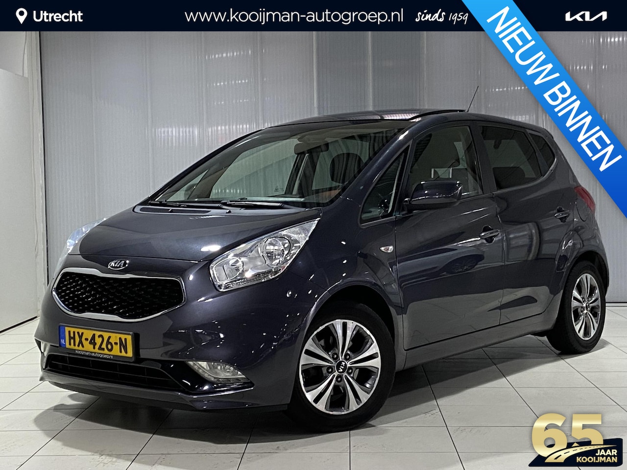 Kia Venga - 1.4 CVVT DynamicPLusLine Zeer complete auto! | Panoramisch schuifdak | Trekhaak | Navigati - AutoWereld.nl