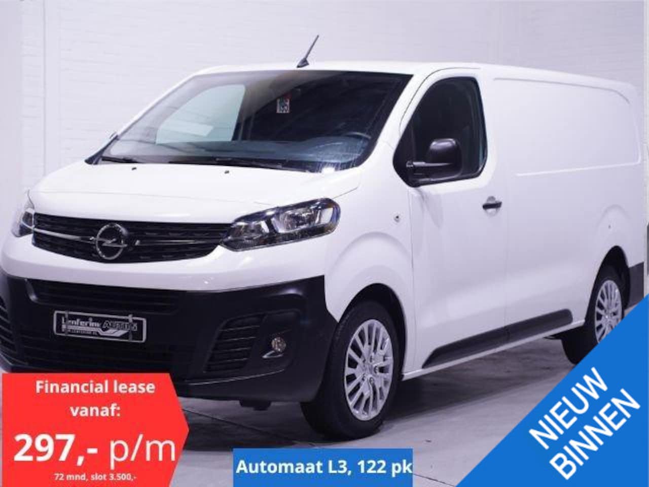 Opel Vivaro - 2.0 CDTi 122 pk Automaat L3 Airco, Navi Apple Cruise Control, Laadruimte Pakket, PDC V+A - AutoWereld.nl