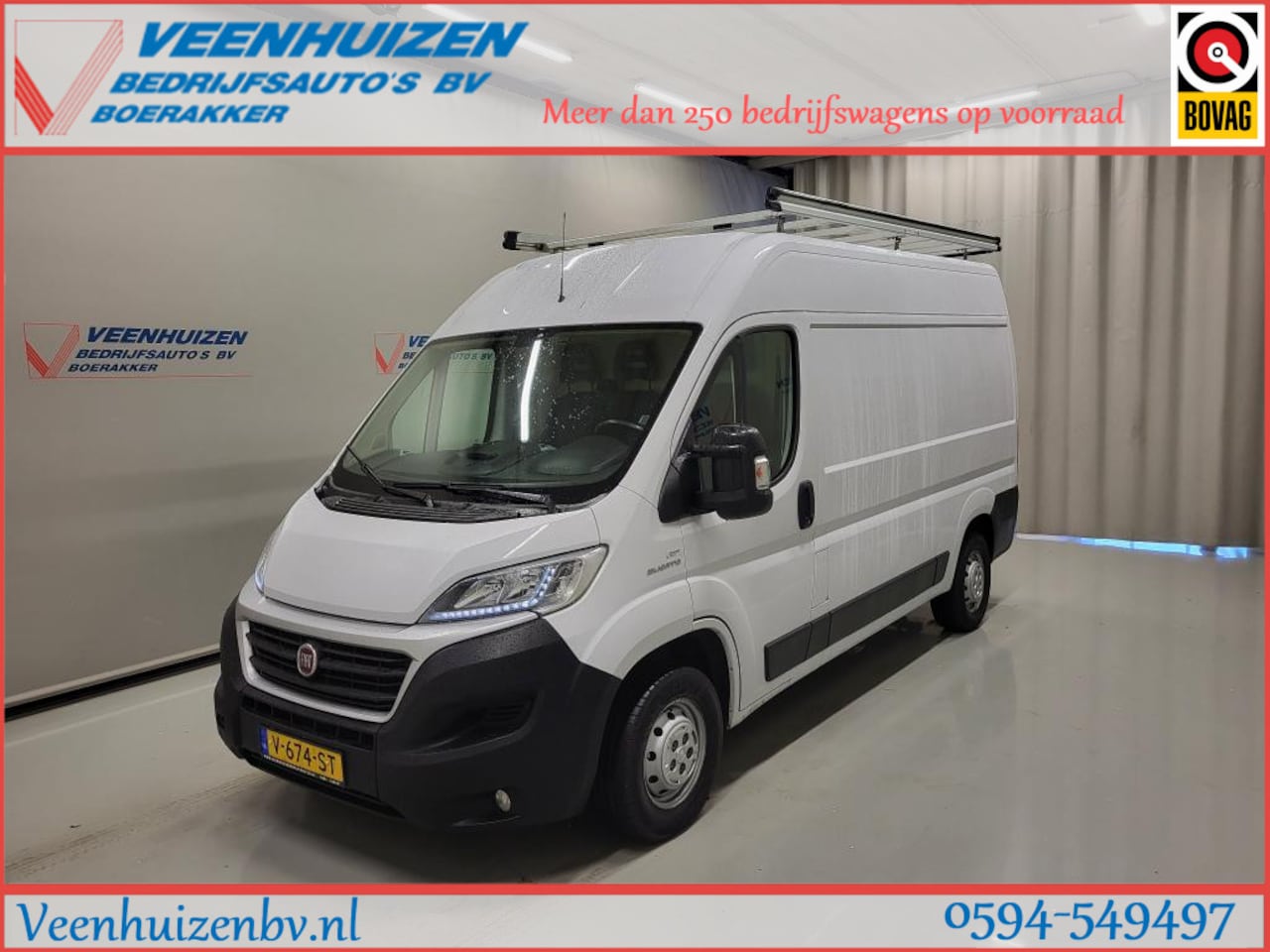 Fiat Ducato - 2.3MultiJet 130pk L2/H2 Imperiaal Euro 6! - AutoWereld.nl