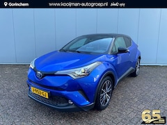 Toyota C-HR - 1.8 Hybrid Premium | 1e Eigenaar | Uniek Rood Leder bekleding | Navigatie | Dodehoek detec