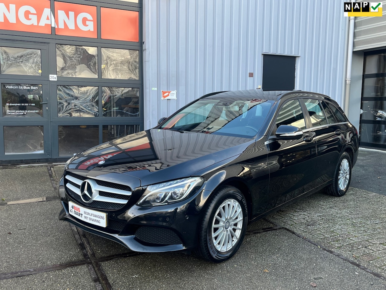 Mercedes-Benz C-klasse Estate - 200 Ambition 184PK|Pano|Pdc|Cruise Control|Bluetooth|Airco|NL-Auto - AutoWereld.nl