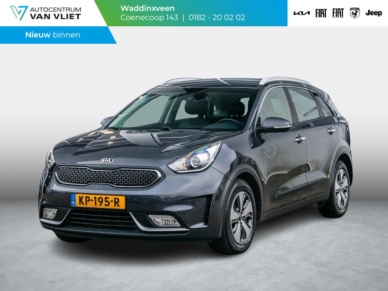 Kia Niro - 1.6 GDi Hybrid First Edition 1.6 GDi Hybrid First Edition - AutoWereld.nl