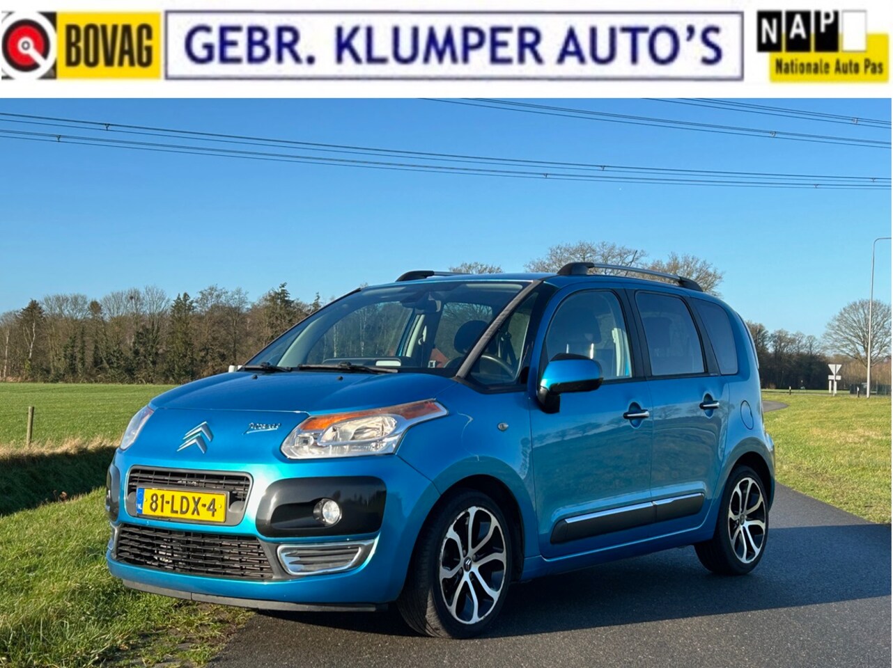 Citroën C3 Picasso - 1.4 VTi Exclusive Airco/ECC, Cruise, Trekhaak, Weinig km - AutoWereld.nl