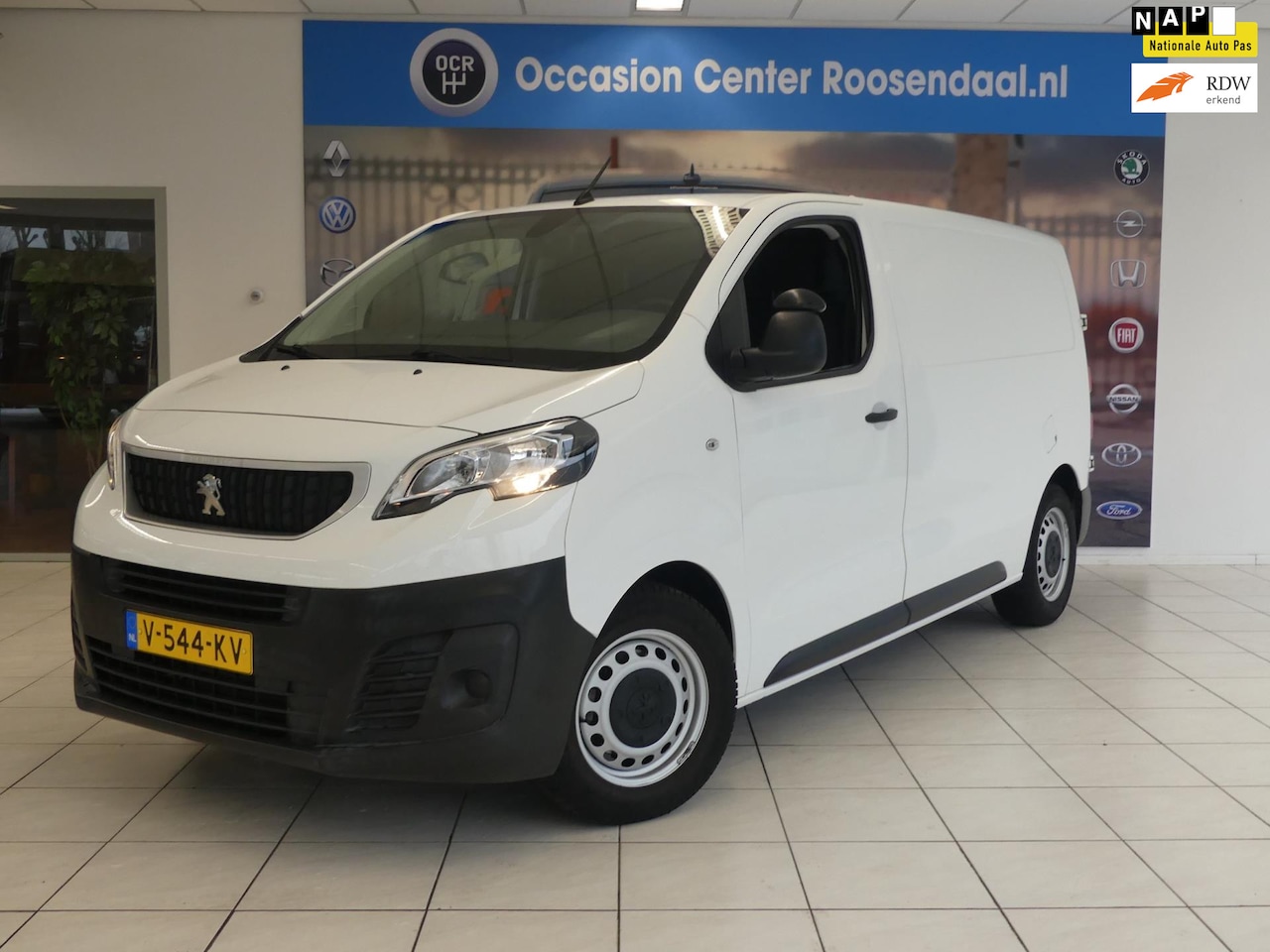 Peugeot Expert - 226S 1.6 BlueHDI 116PK Premium 3-Zits Airco Schuifdeur 21.000KM Rijklaarprijs - AutoWereld.nl