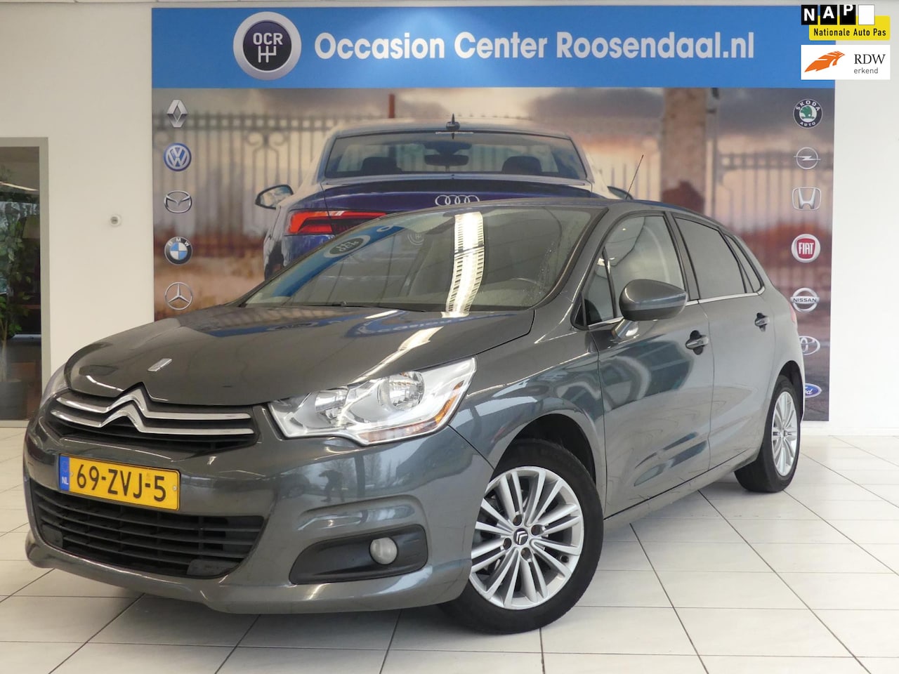 Citroën C4 - 1.6 VTi Ligne Business Navigatie Climate Control Bluetooth Lmv Rijklaarprijs - AutoWereld.nl