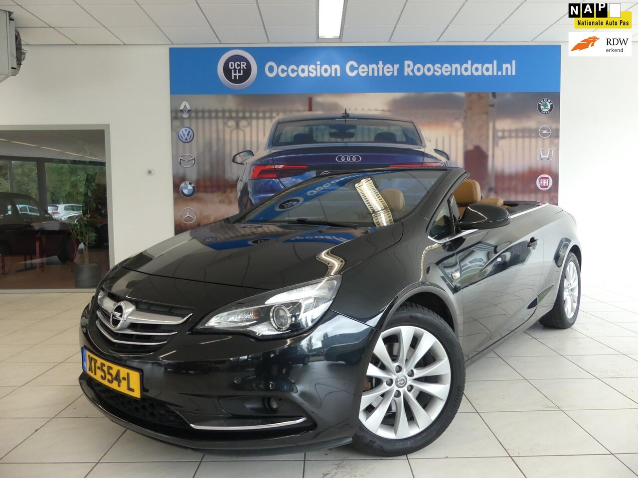 Opel Cascada - 1.4 Turbo 120PK Climate Control Leder Navigatie Cruise Control Dealer Onderhouden Rijklaar - AutoWereld.nl