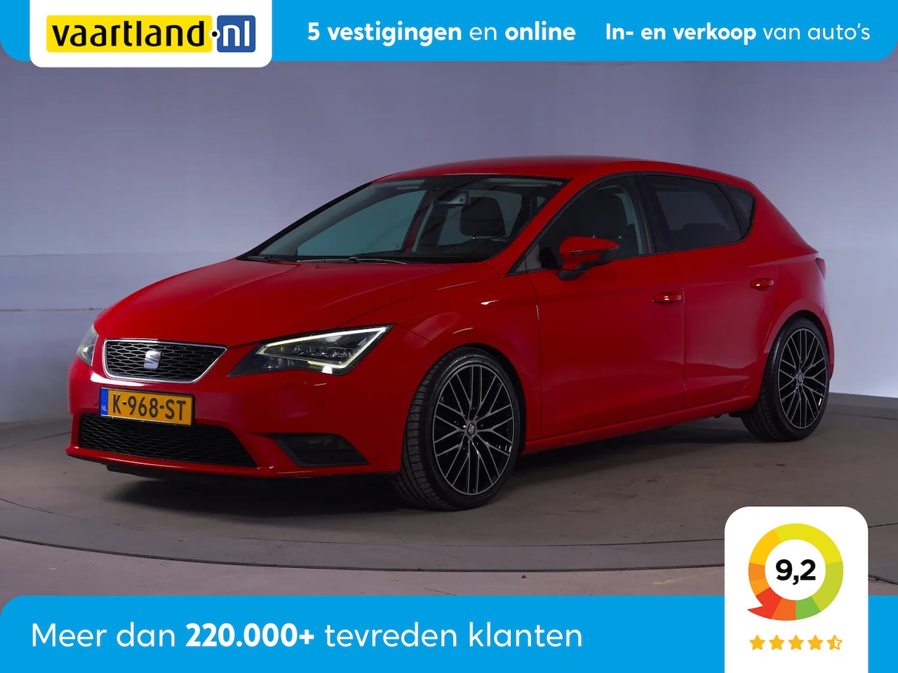 Seat Leon - 1.2 TSI Style Business [ Navigatie Stoelverwarming FR wielen ] - AutoWereld.nl