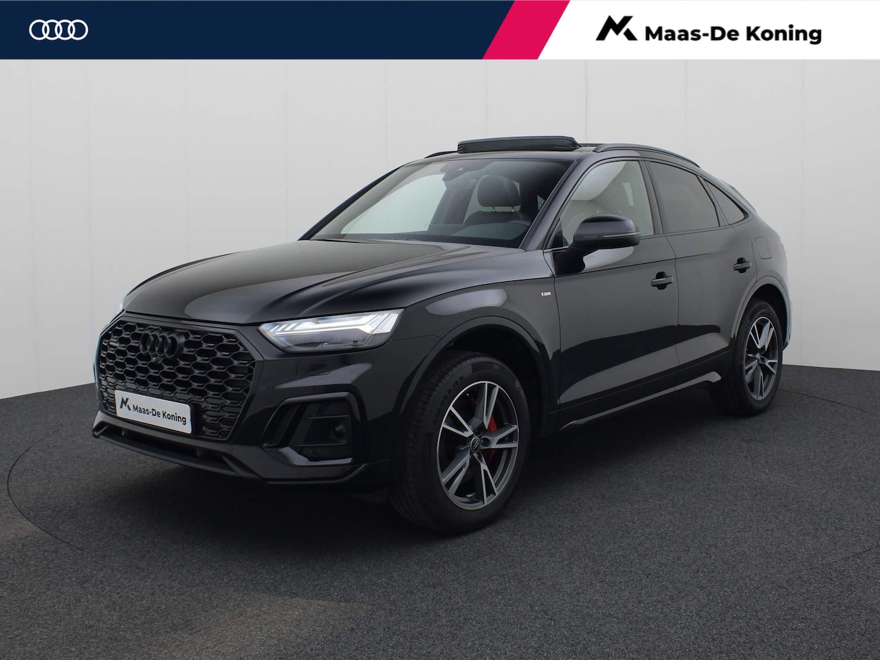 Audi Q5 Sportback - 55 TFSIe 270kW/367PK quattro S Line · Panoramadak · Drive select · Parkeersensoren + camer - AutoWereld.nl