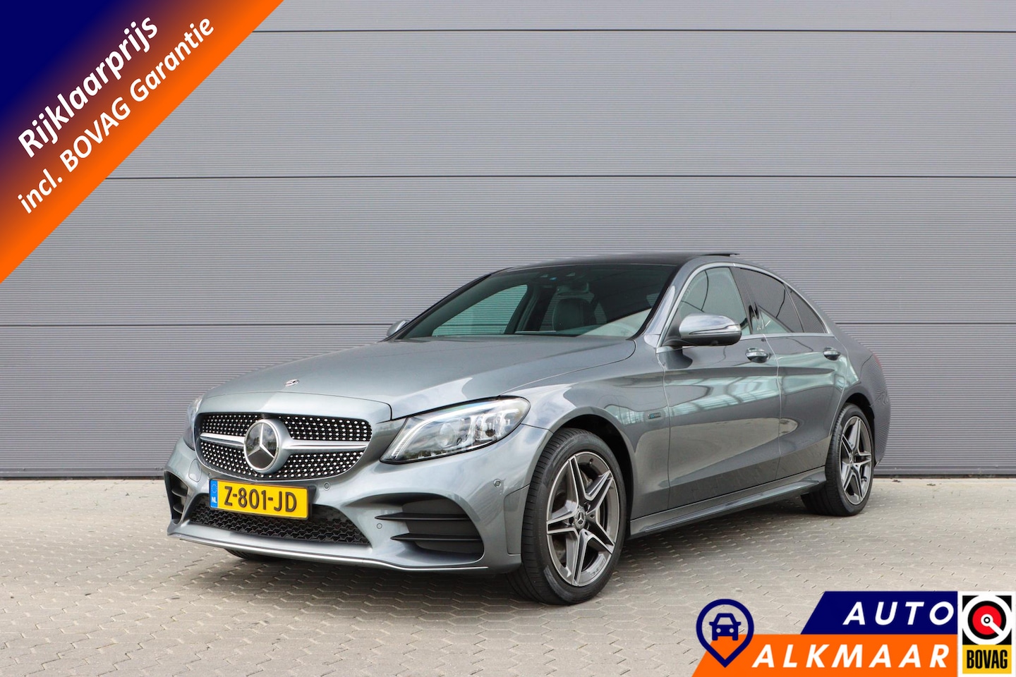 Mercedes-Benz C-klasse - 300 e 4MATIC Premium Plus Pack | PHEV | Panoramadak | Trekhaak | 360°cam |   Rijklaarprijs - AutoWereld.nl