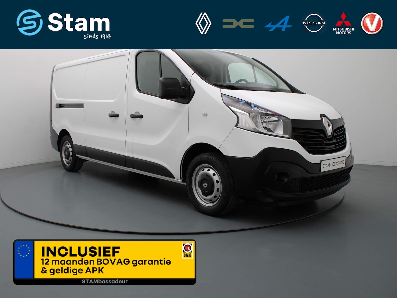 Renault Trafic - 1.6 dCi T29 L2H1 Comfort Energy Airco | Navig | Trekhaak - AutoWereld.nl