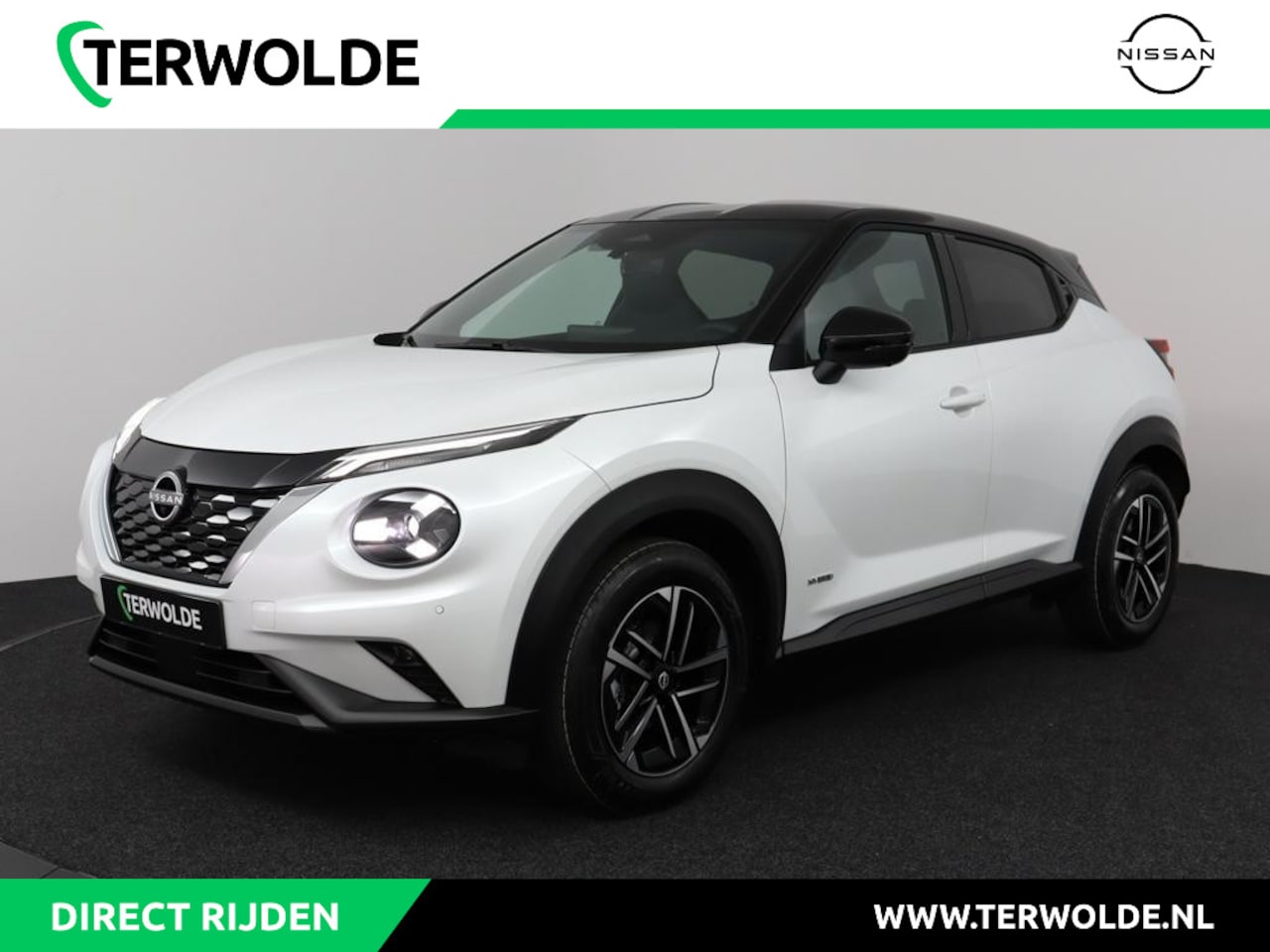 Nissan Juke - 1.6 Hybrid N-Connecta | €5000 korting! | Vernieuwd model! | Rondomzicht camera | Voorstoel - AutoWereld.nl