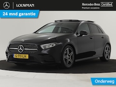 Mercedes-Benz A-klasse - 180 Business Solution AMG | Panorama Schuif-Kanteldak | AMG Styling | Night Pakket | Inclu