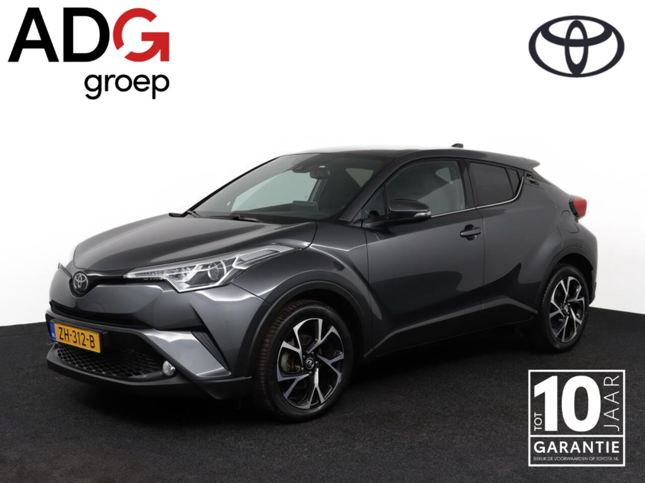 Toyota C-HR - 1.2 Dynamic | Automaat | 1100 KG Trekgewicht | Navigatie | Adaptive Cruise Control | - AutoWereld.nl