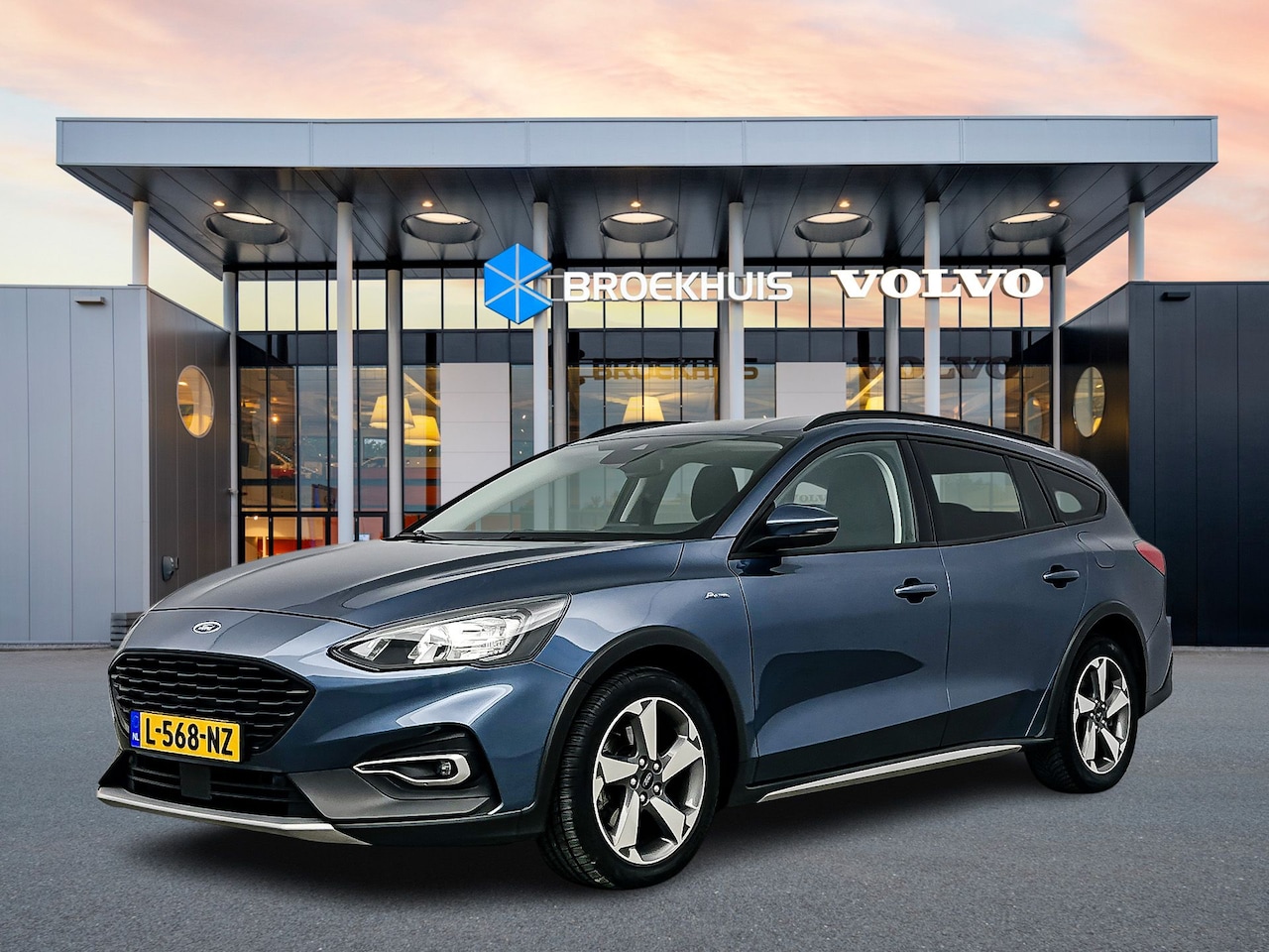 Ford Focus Wagon - 1.0 EcoBoost Active Business | Trekhaak | LED | Privacy-glass | DAB-audio - AutoWereld.nl