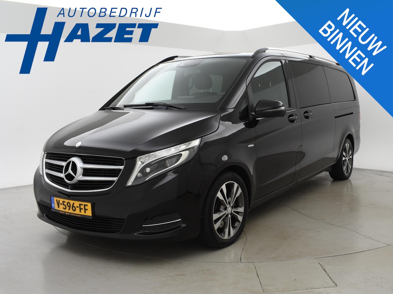 Mercedes-Benz V-klasse - 250D EXTRA LANG AVANTGARDE DUBBEL CABINE + BURMESTER / 360 CAMERA / LEDER - AutoWereld.nl